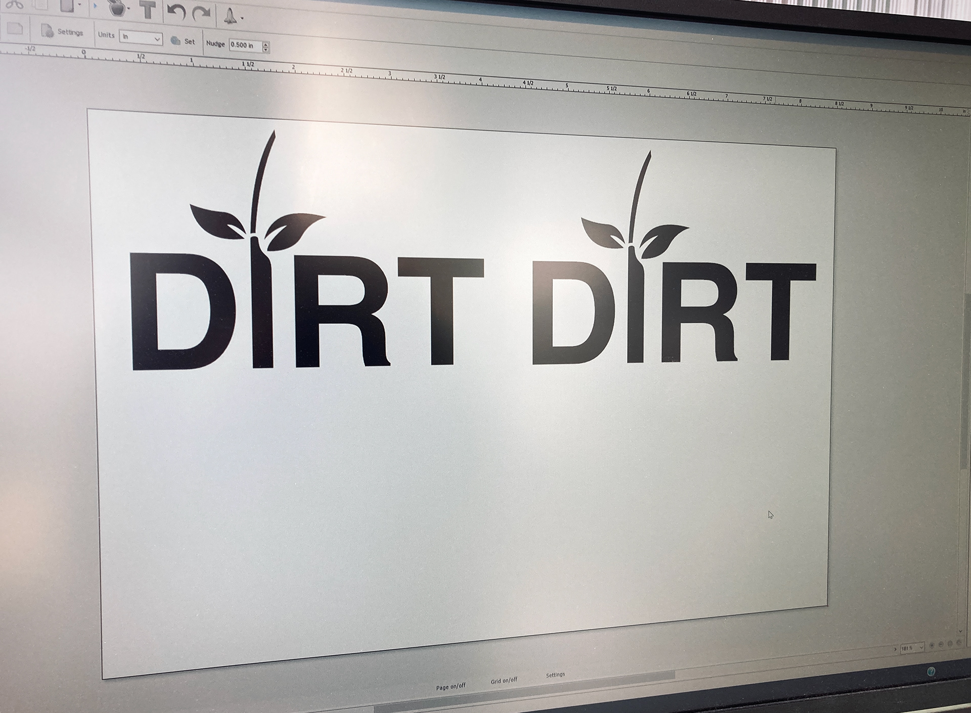 Vinyl decals for nonprofit fundraiser