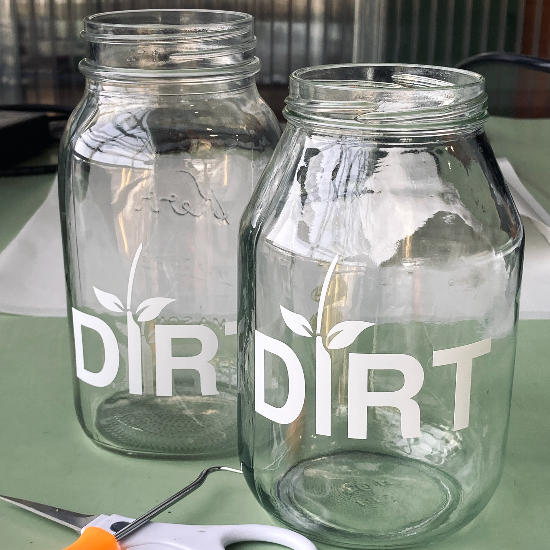 Vinyl decals for nonprofit fundraiser