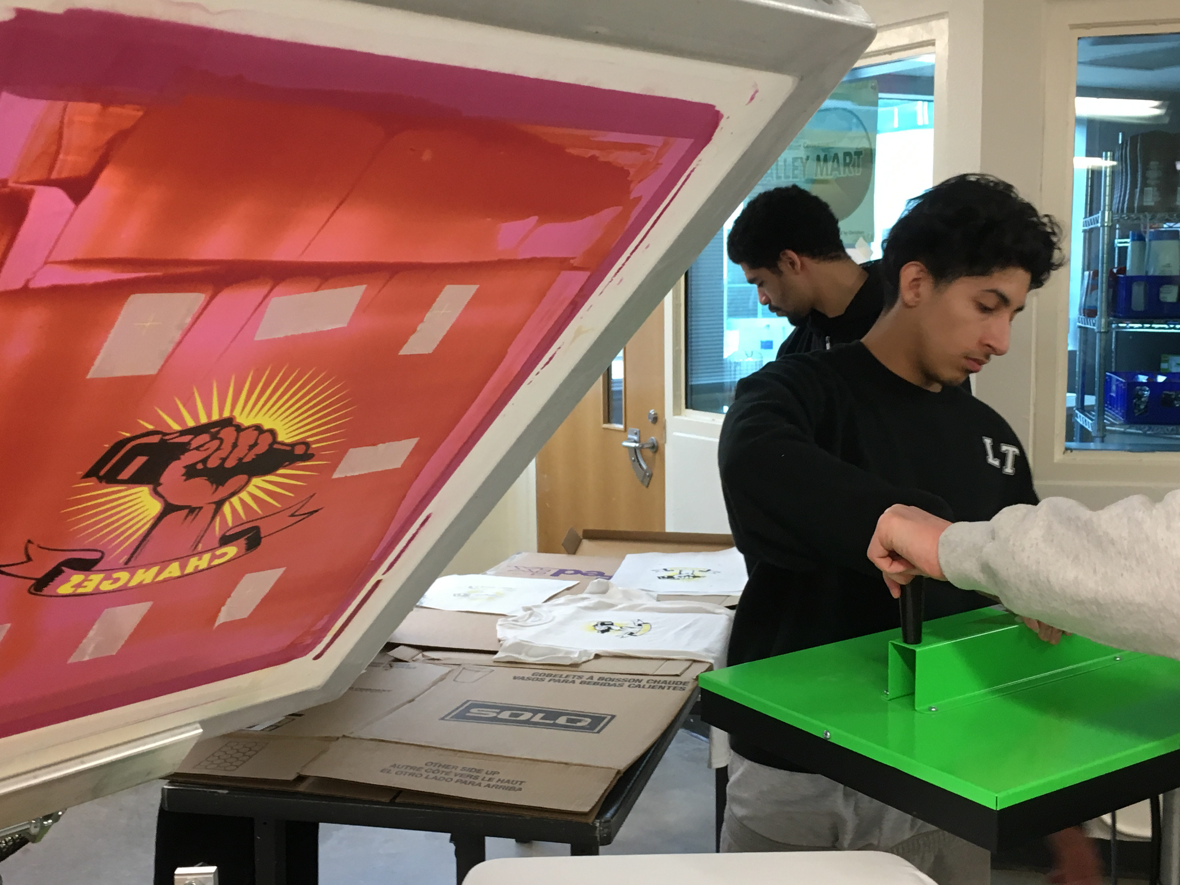 Established screenprinting program at New Bridge Youth Prison (Grants Pass, OR)