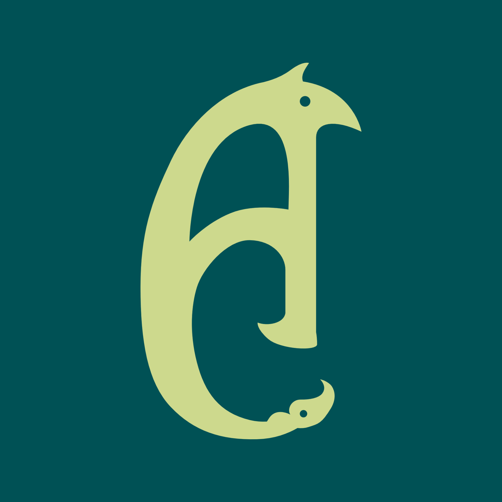 GIF animation of various custom letters created for the alphabet project