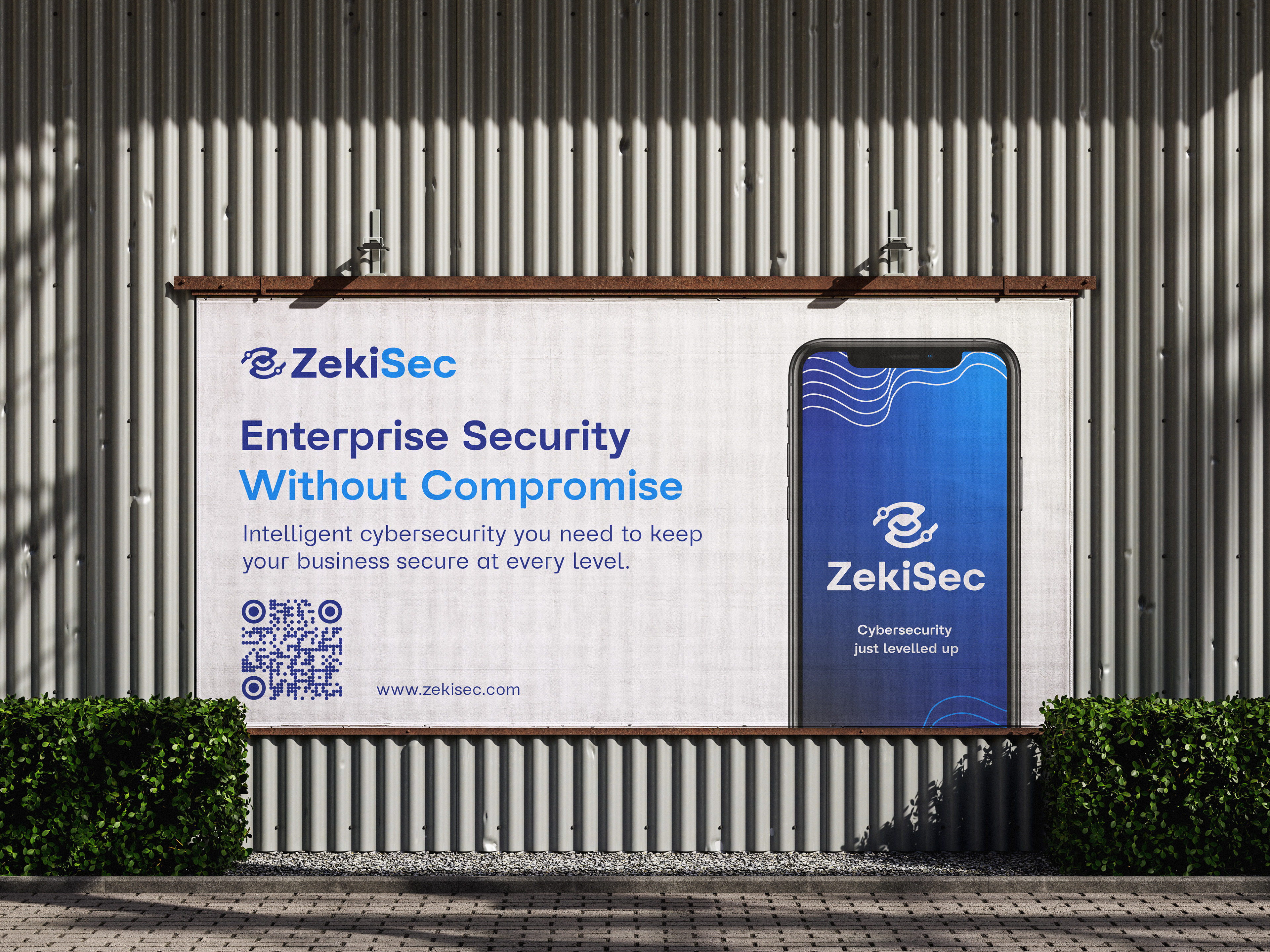 Outside Horizontal Billboard Ad