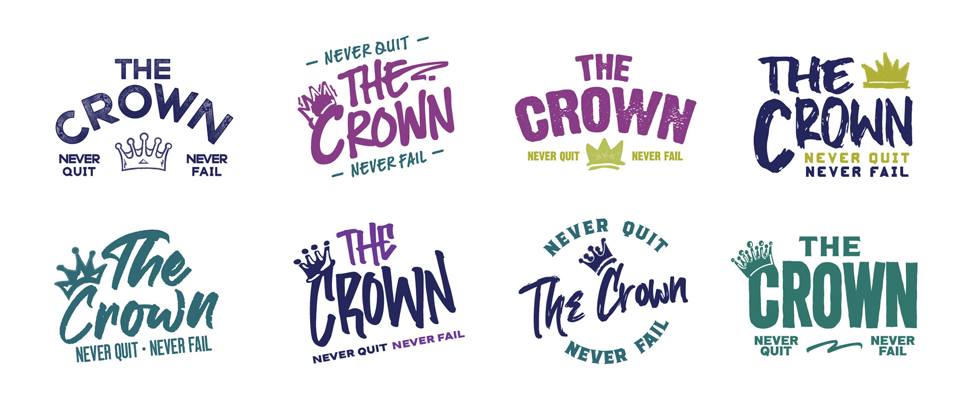 Different Logos Presented to the Client Before Final was Chosen
