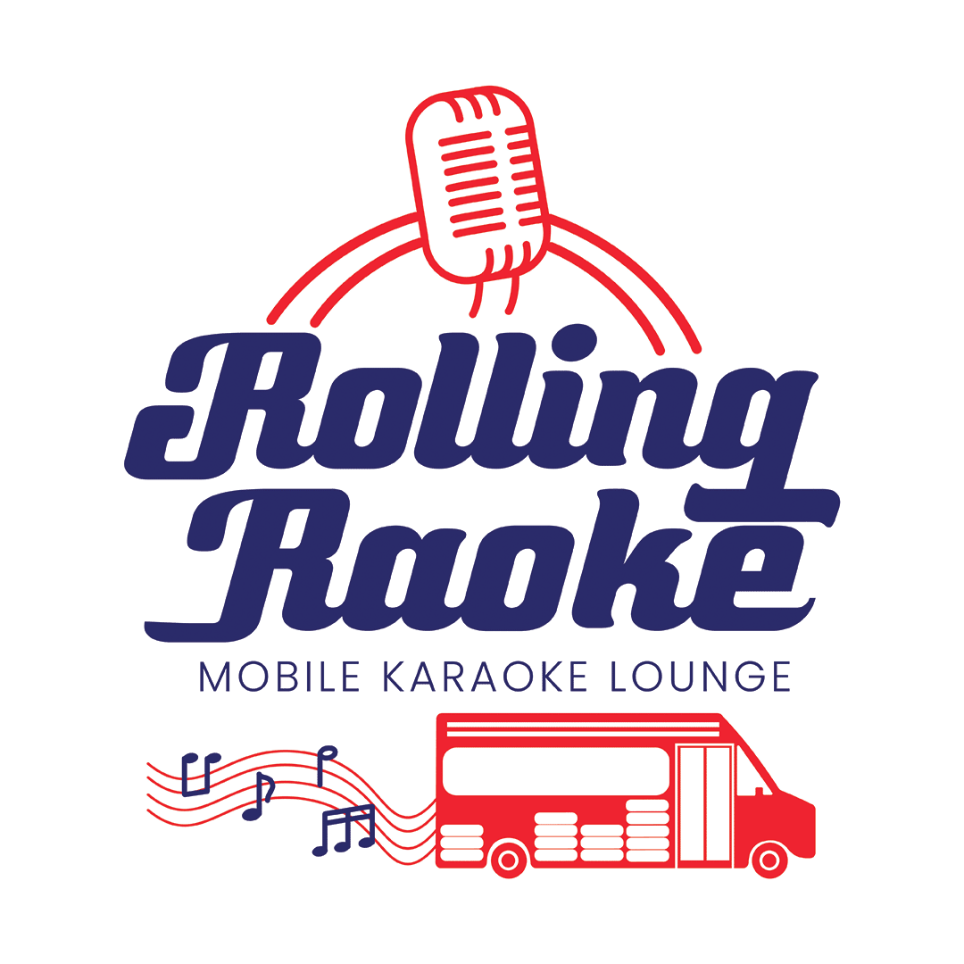 Final Rolling Raoke Logo With Animated Music Bars