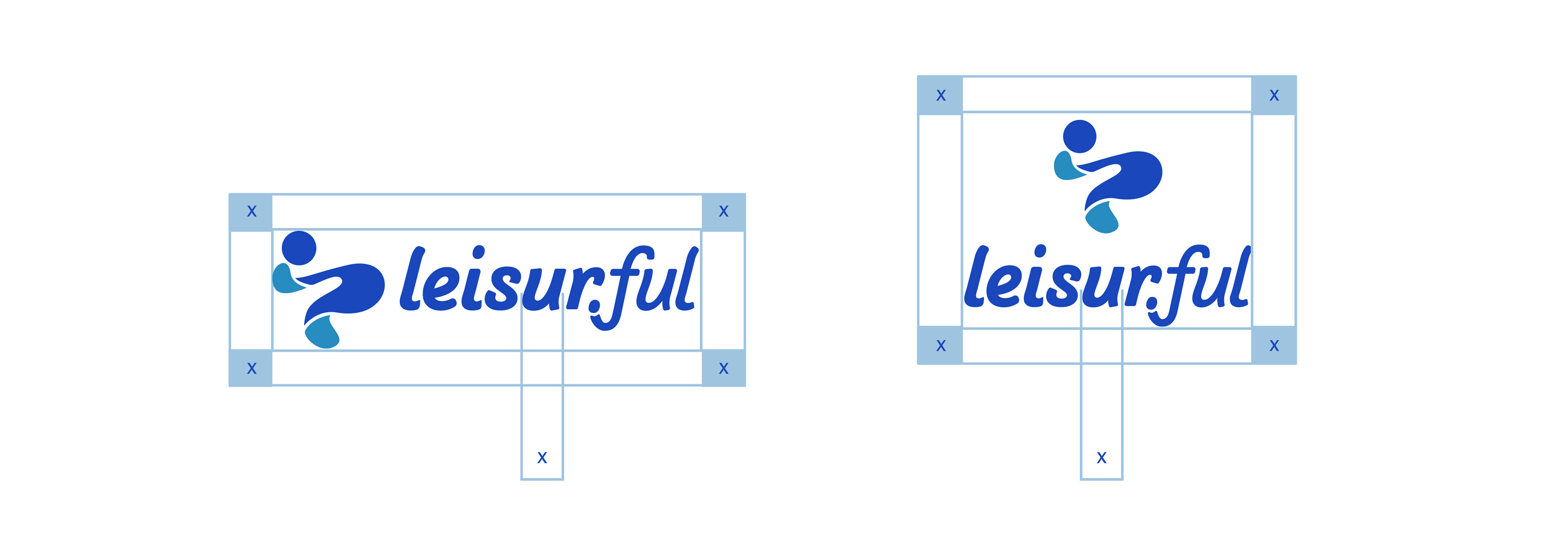 minimum space requirements of logo