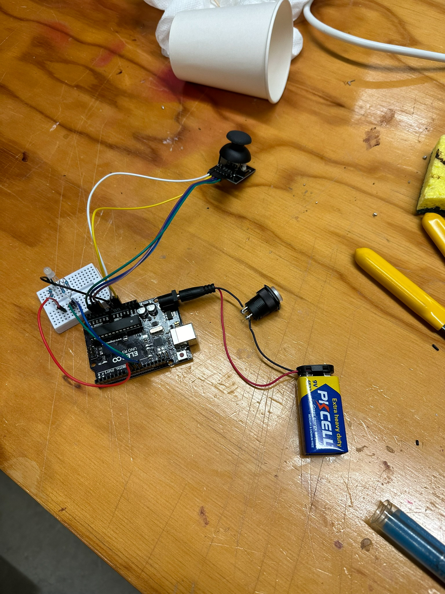 Finished Test Wiring