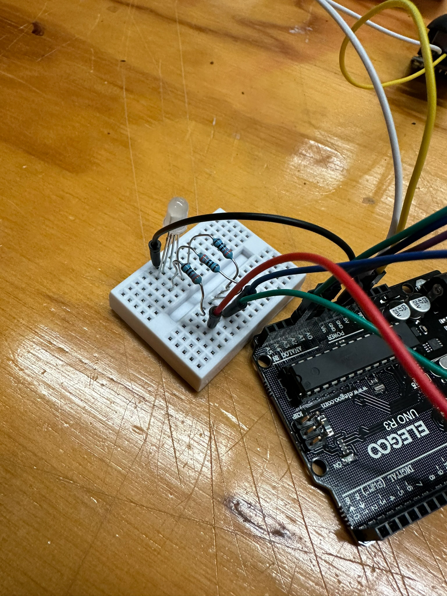 Hardwiring Resistors to RGB