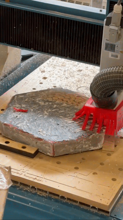 Bottom Layer being removed