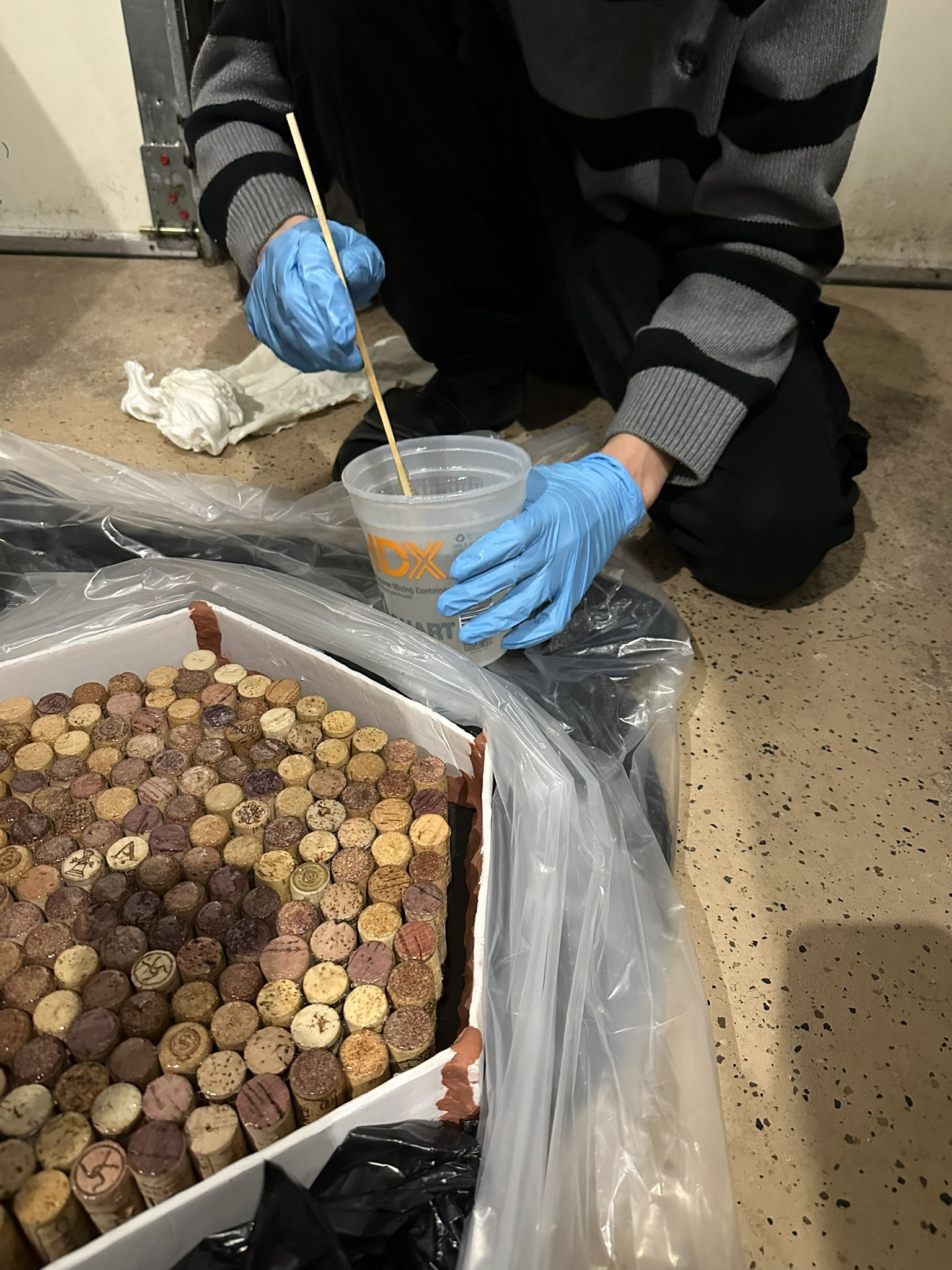 Mixing Together Part A & Part B