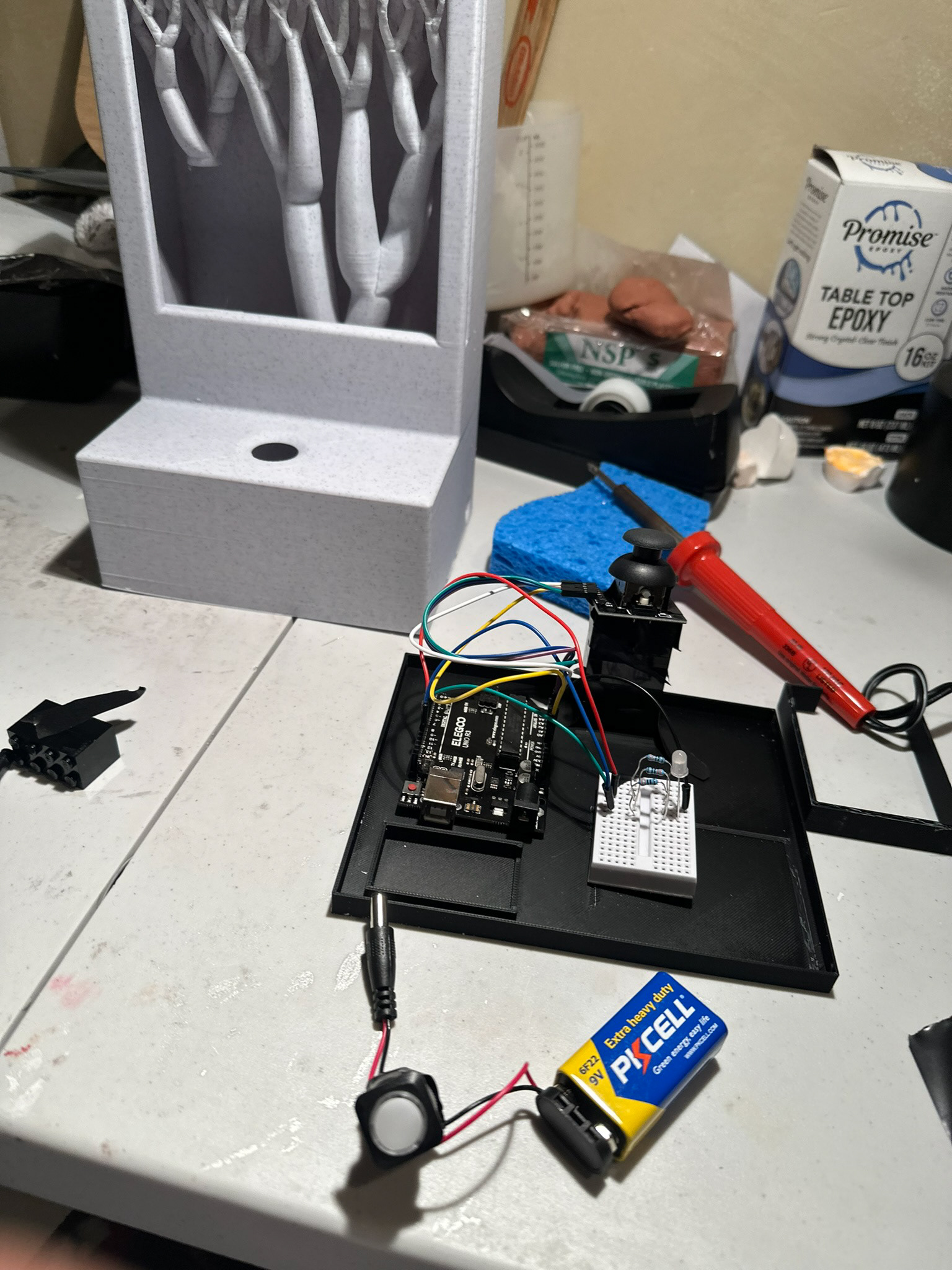 Wiring up the Arduino