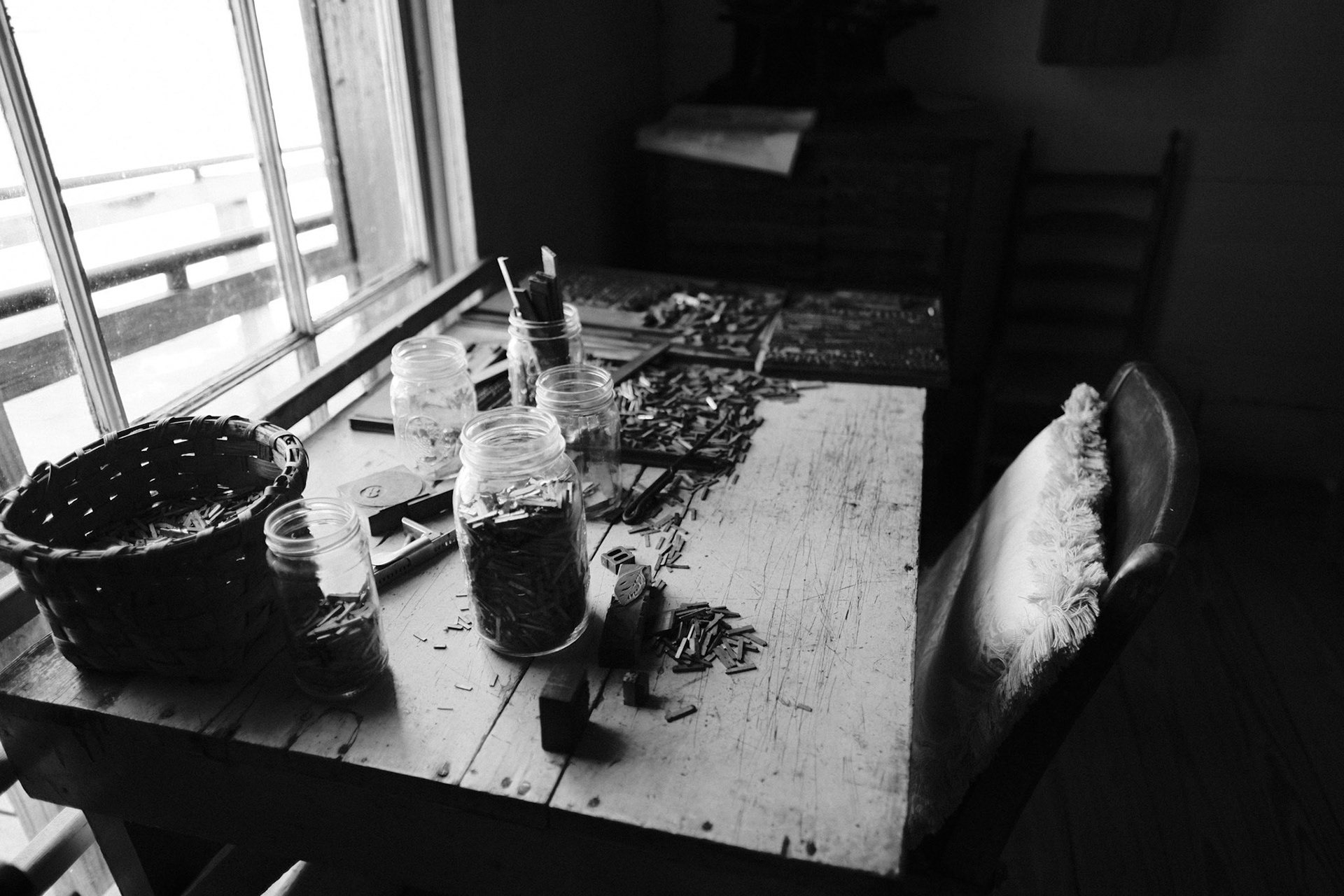 The Printer's Desk