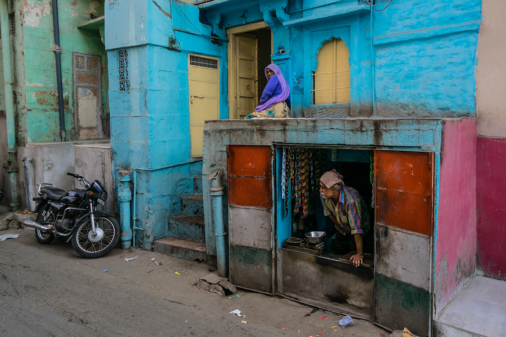 Upstairs and downstairs