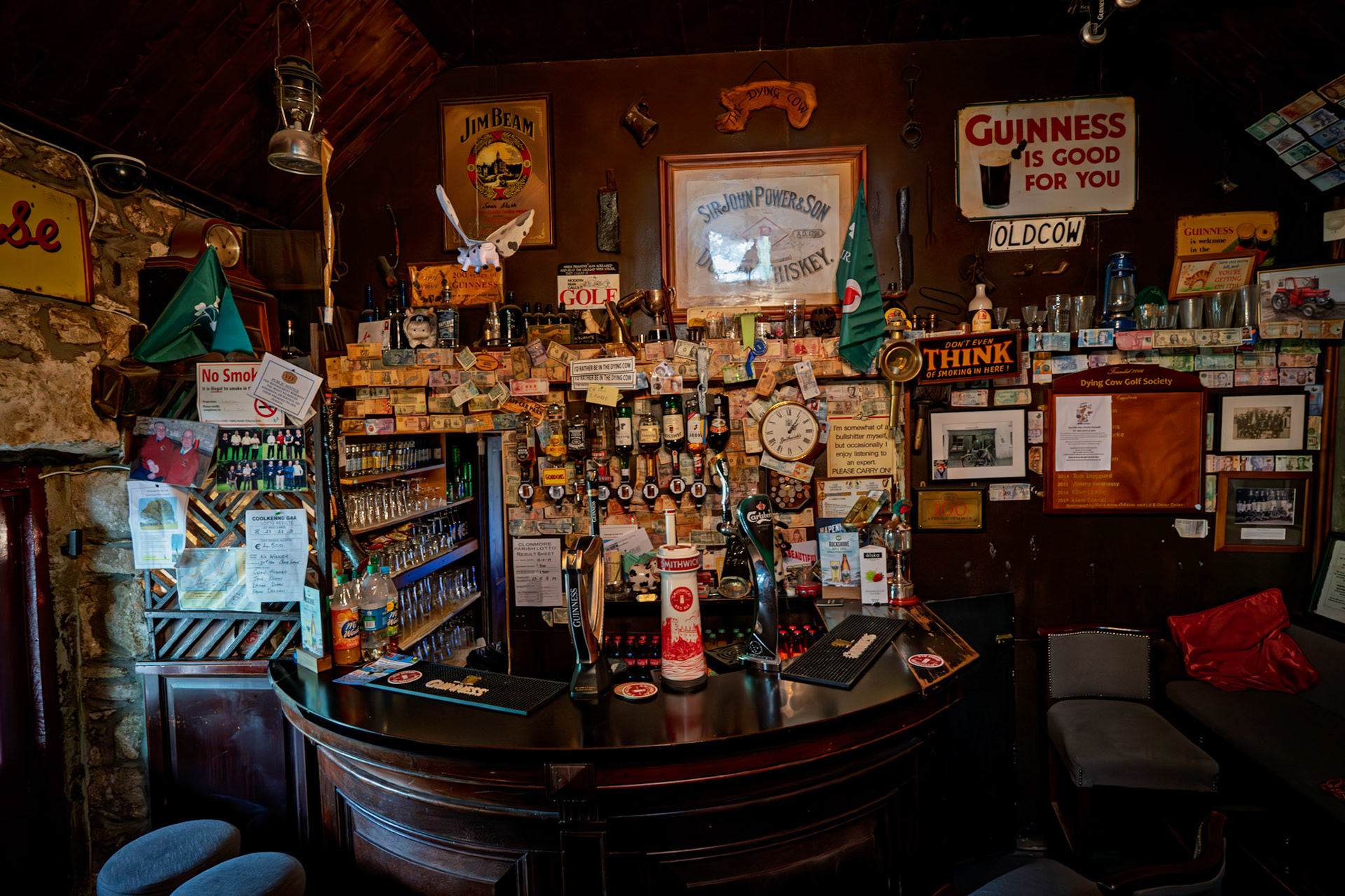 Lily's (92 year)  Dying Cow Pub, Ireland
