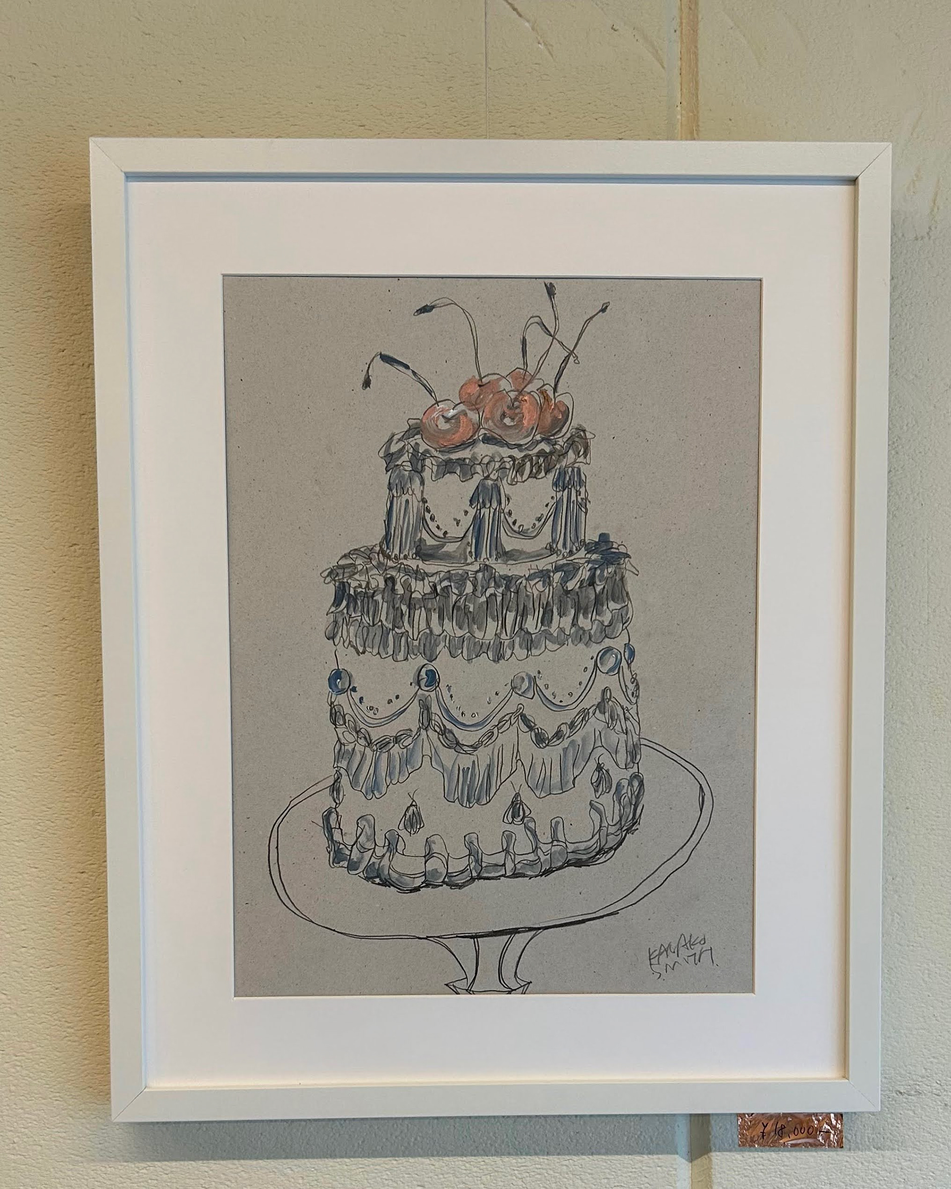 CAKE ¥18,000 (42×52cm)