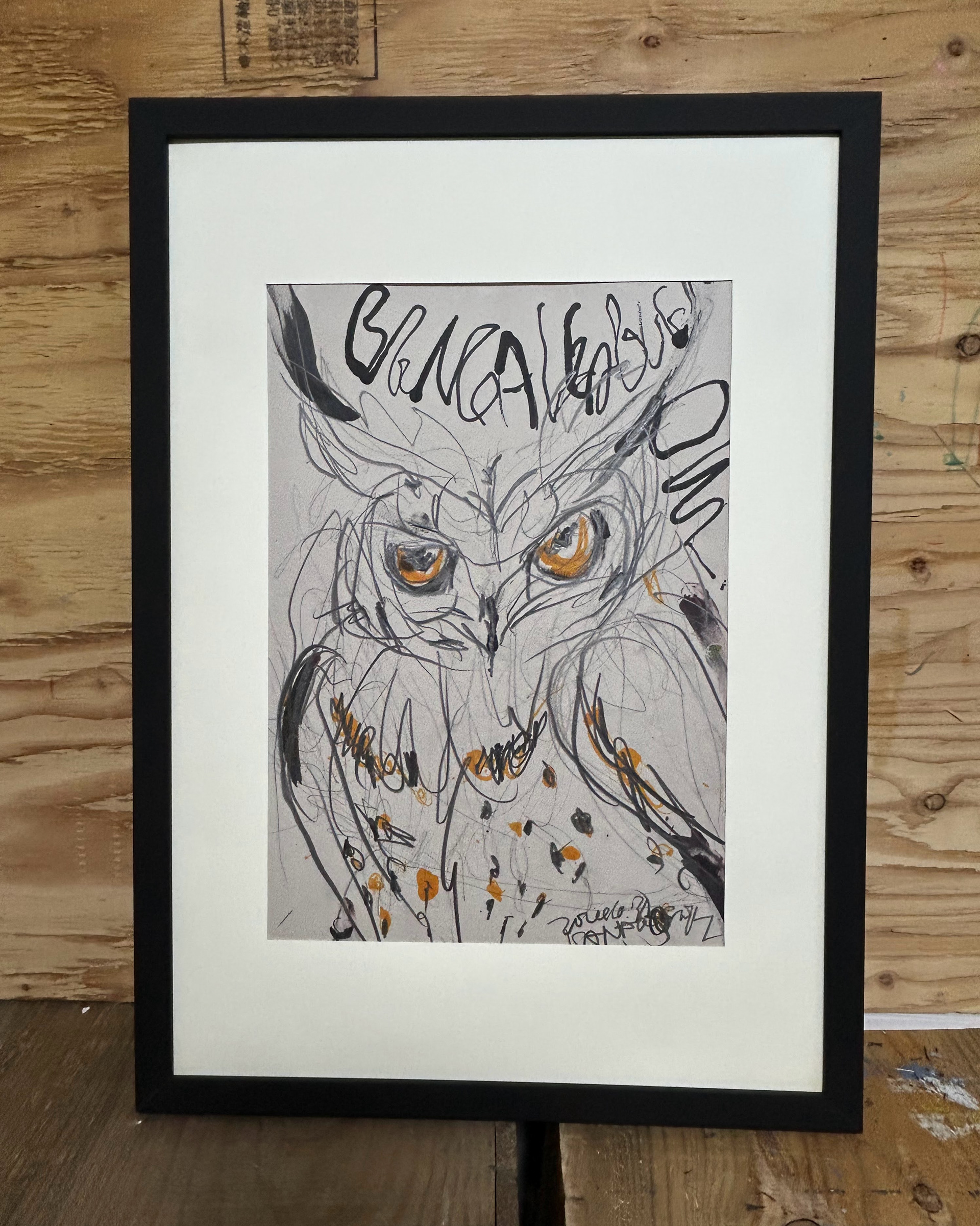 OWL ¥13,000 (29.7×42cm)