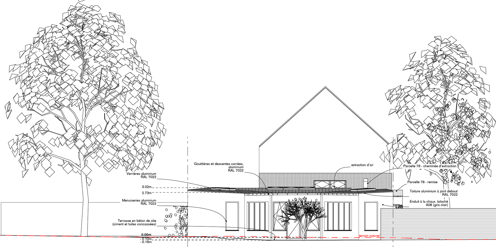 façade projet