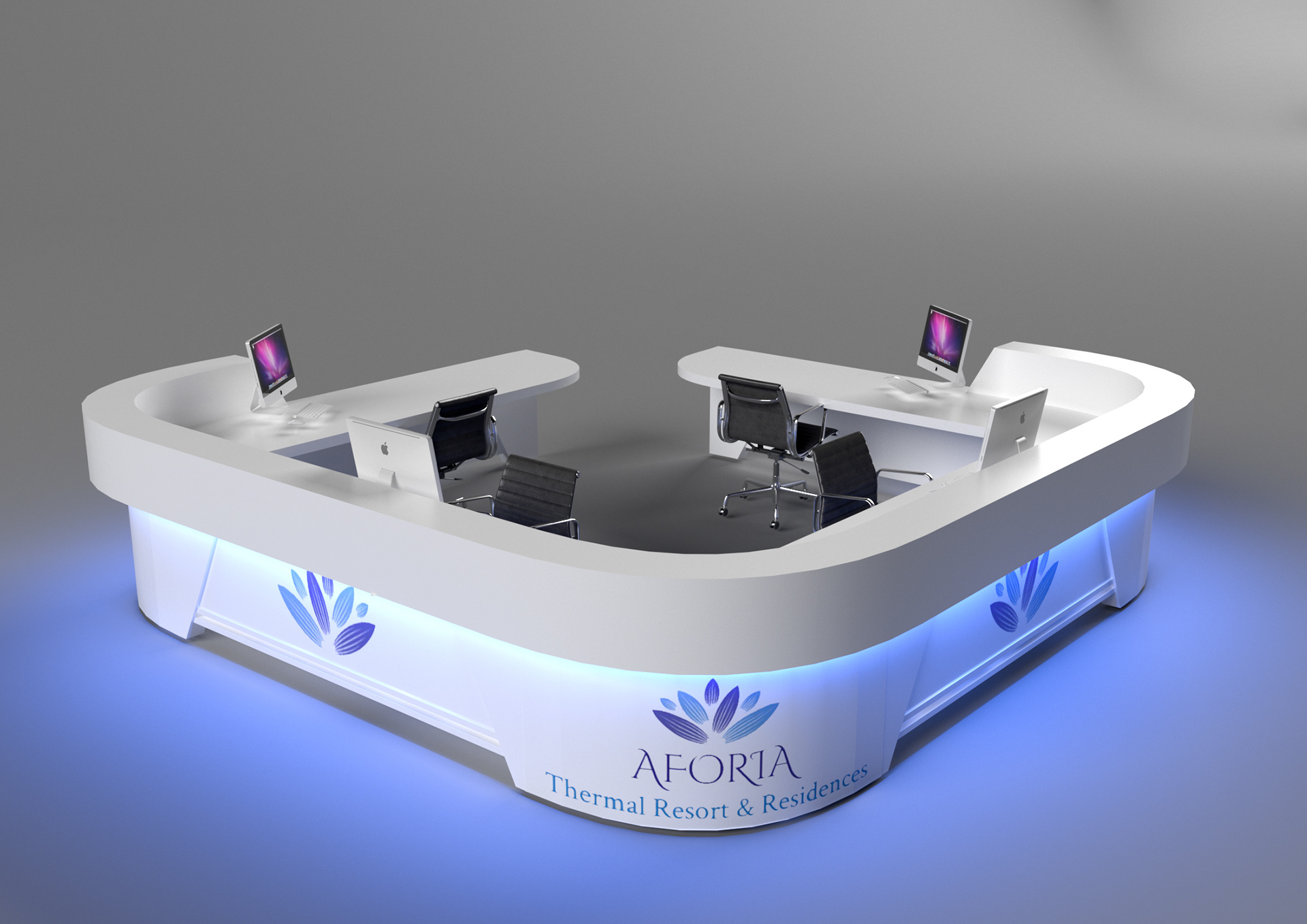 Nimbus İç Mimarlık İnformation Desk Design