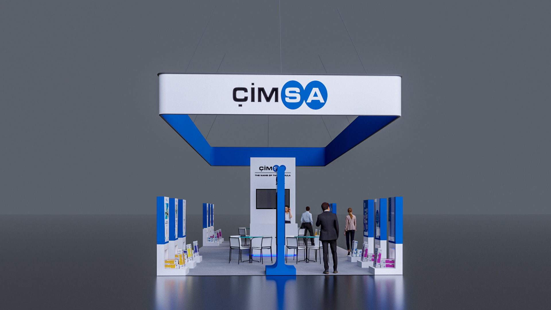 Nimbus İç Mimarlık - Çİmsa Concrete (fair Stand Design)