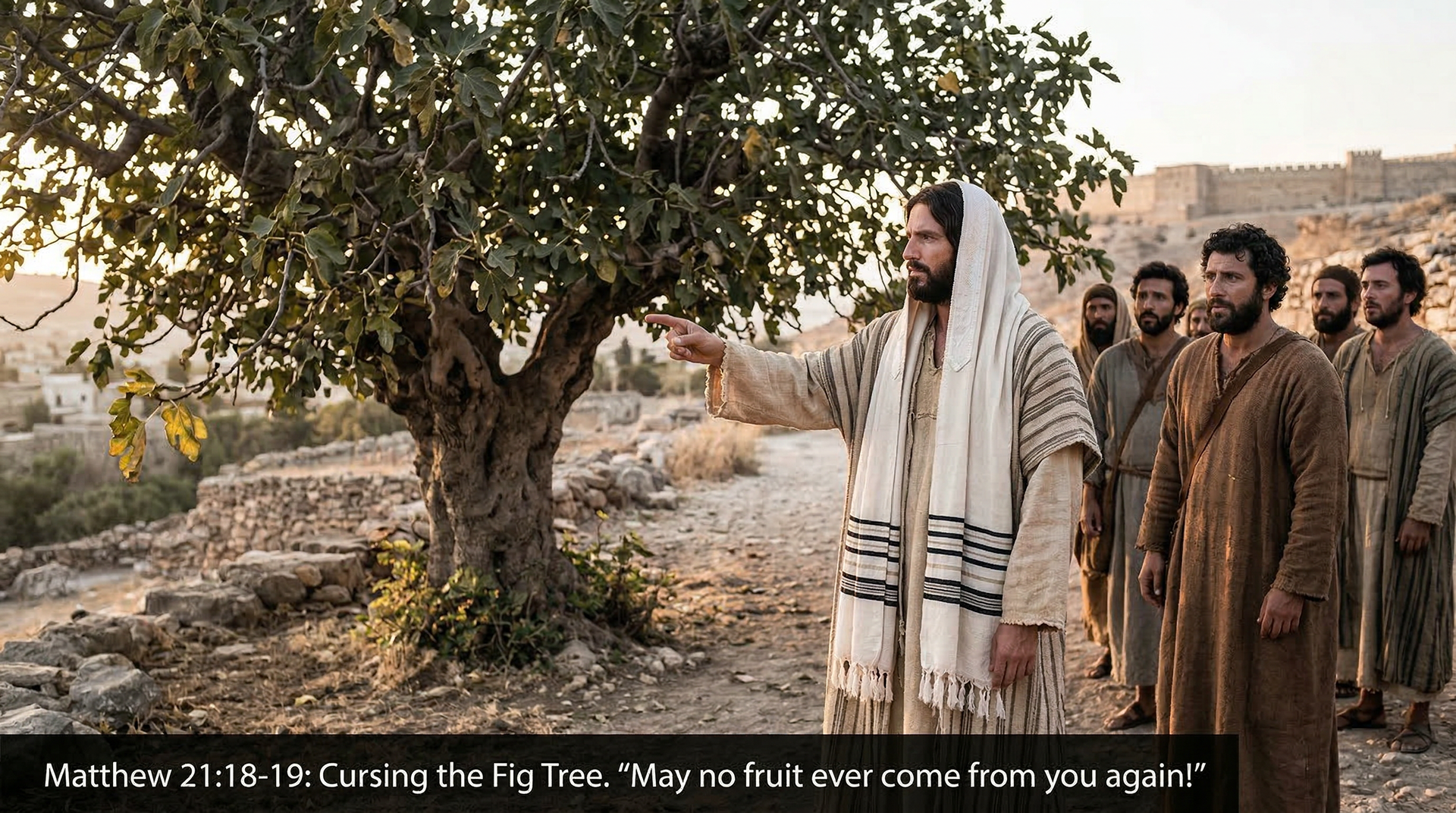 Mathew 21 18-19 Cursing of the Fig Tree