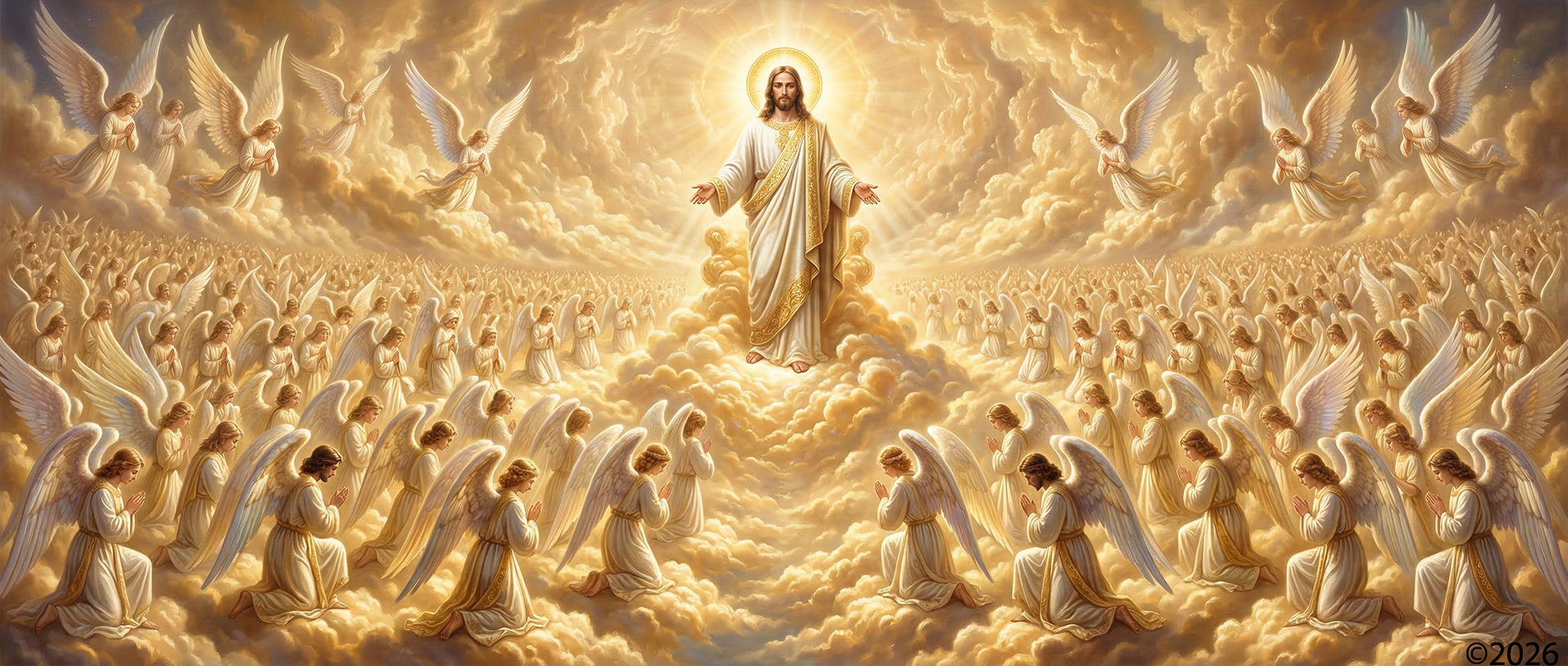 Jesus and the Angels