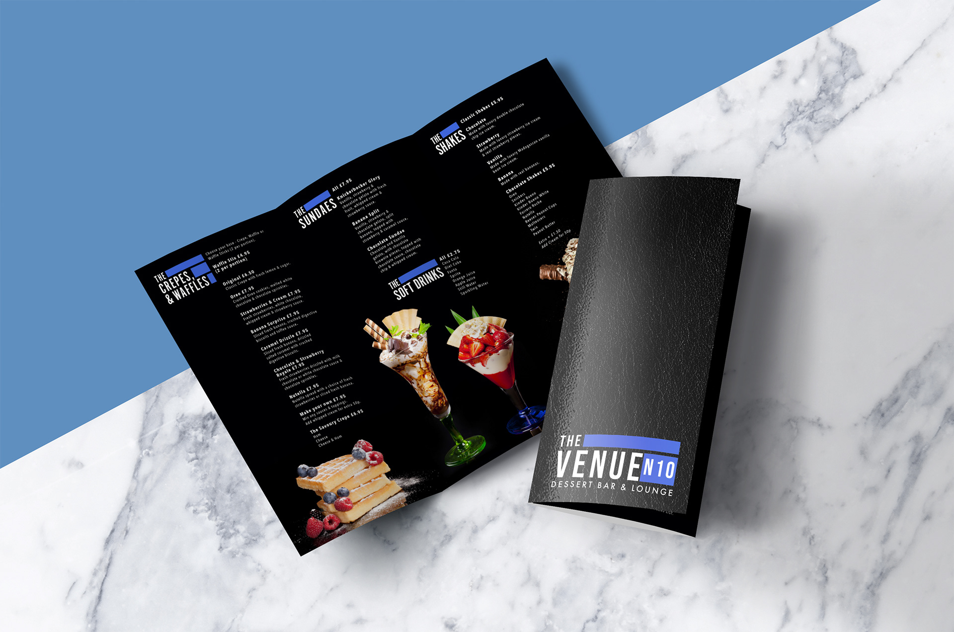 Dine-in menu