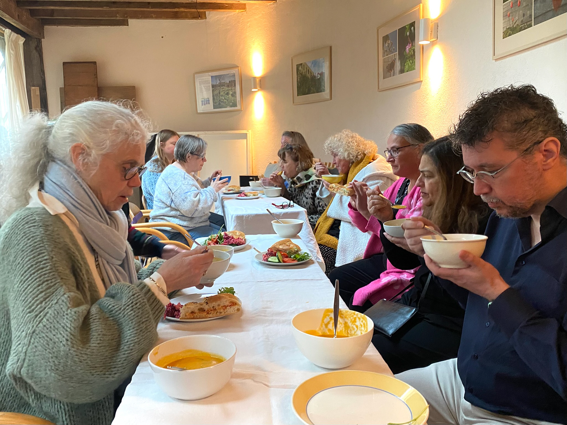 Lunch bij de Groene Mient