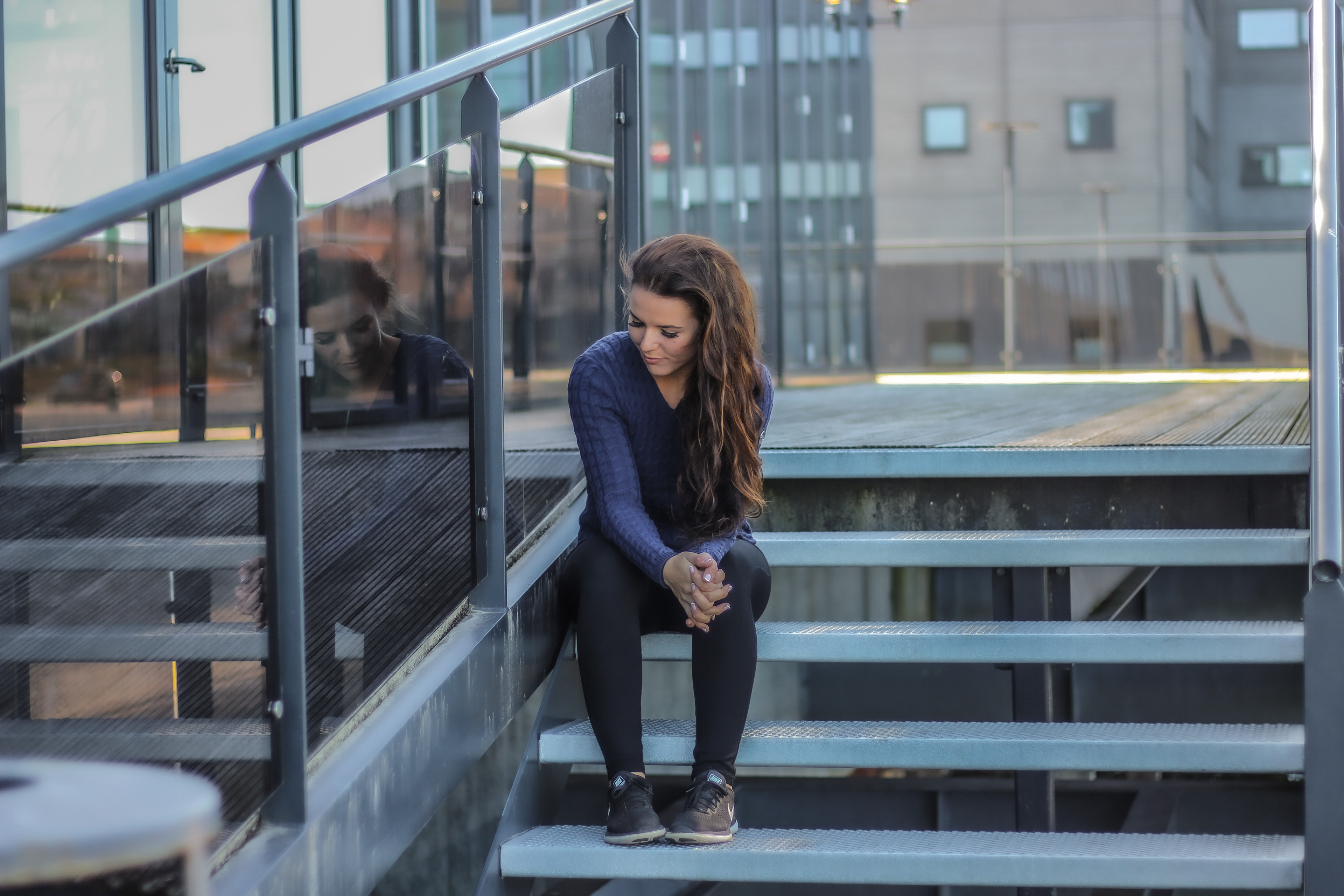stairs, Model, Sommer