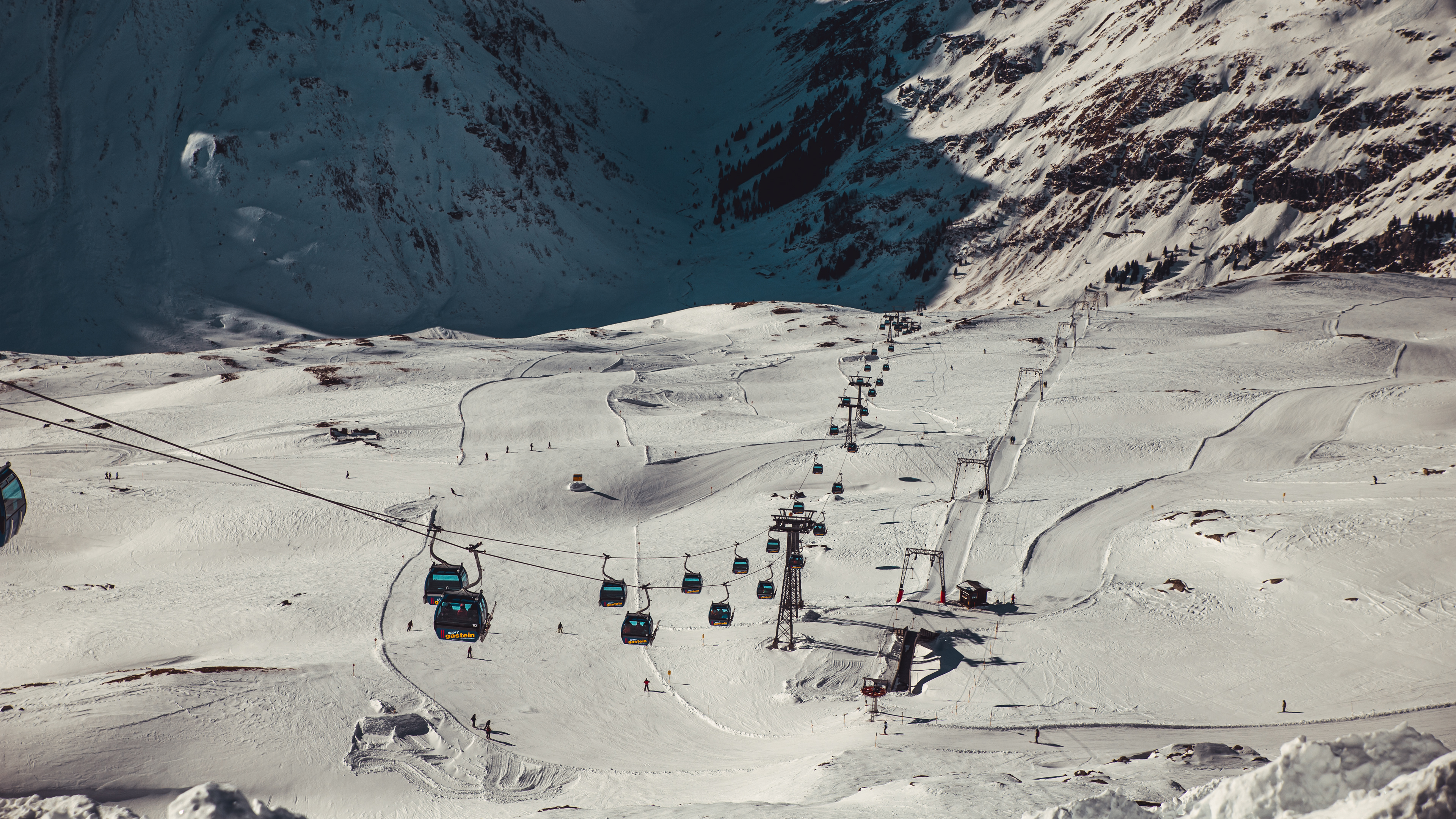 natur, vinter, mountains