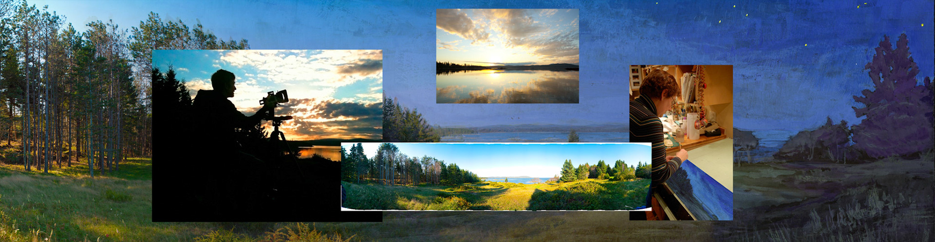 Pathway #5 first panel - Photographing and Rendering the Meadow