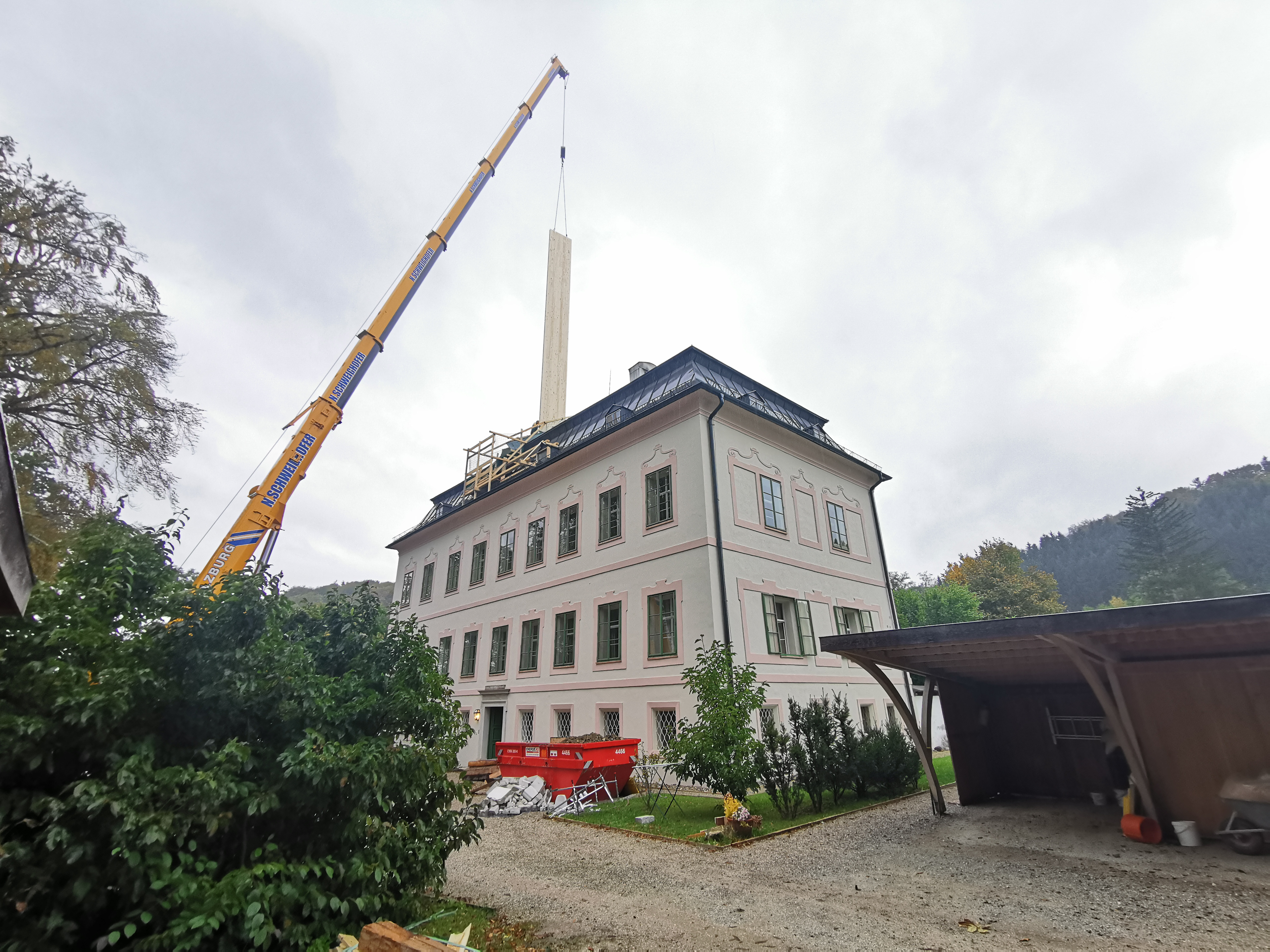 Umbau+Lift Schloß Söllheim