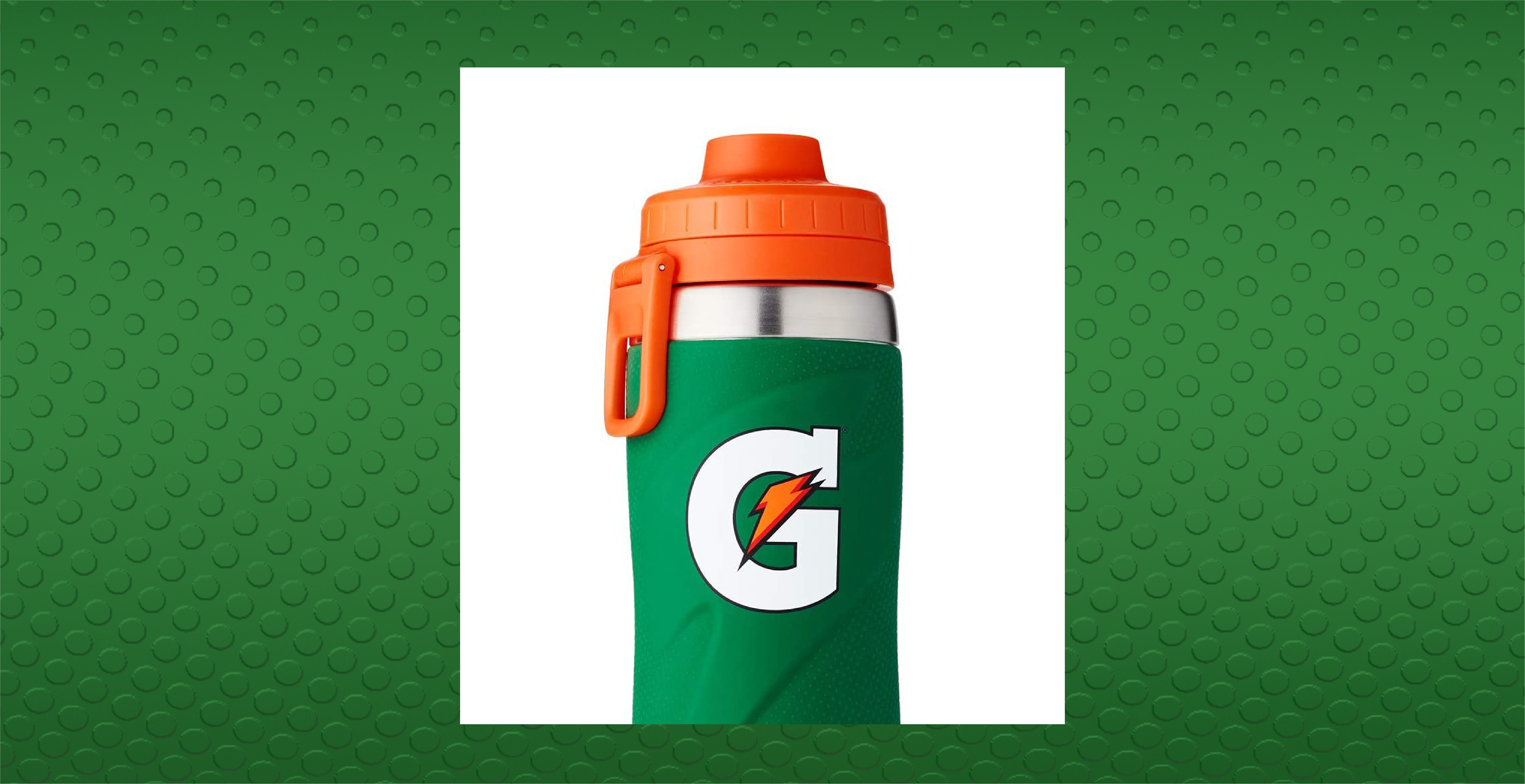 Gatorade Green Stainless Steel Bottle - 26 oz