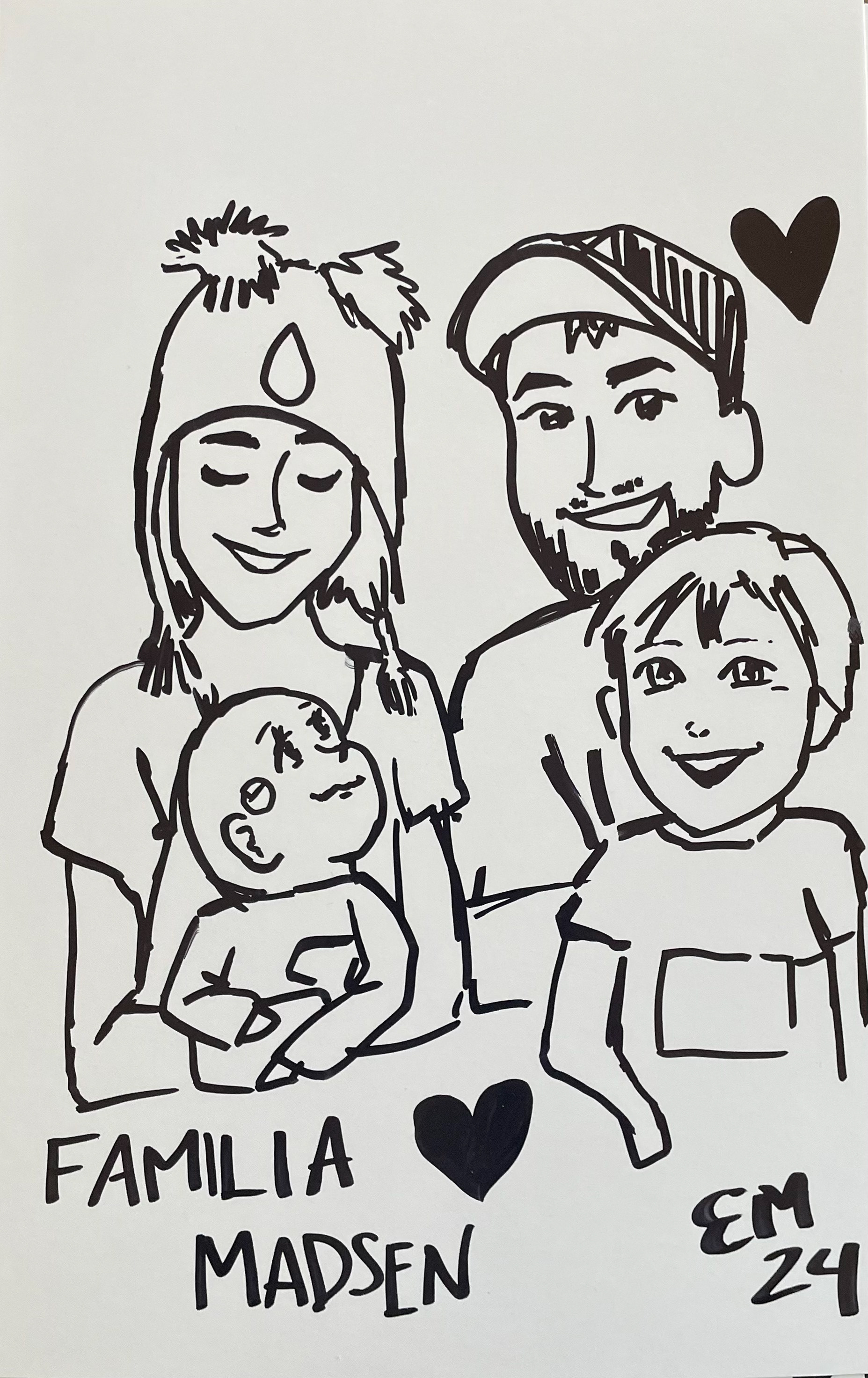 5 min Live Portrait Sample.
