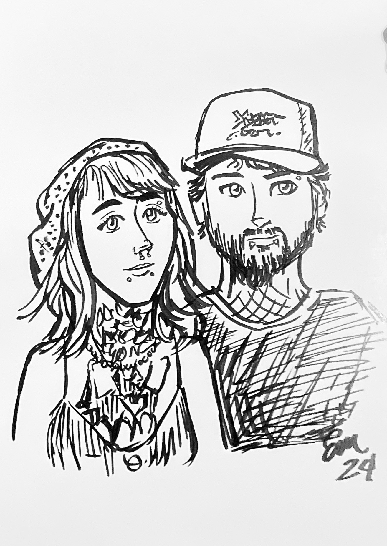 10 min, Sharpie