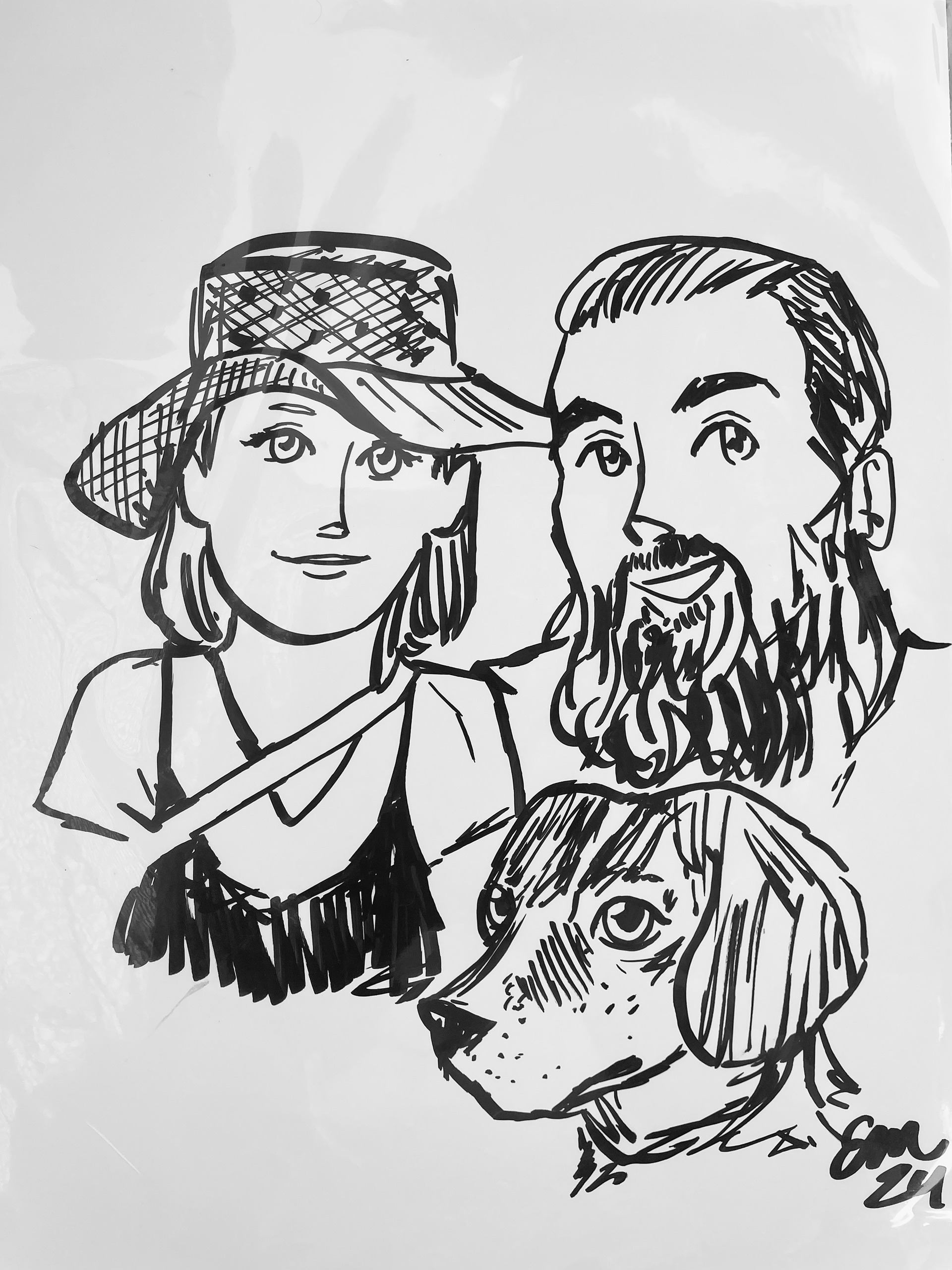 10 min, Sharpie