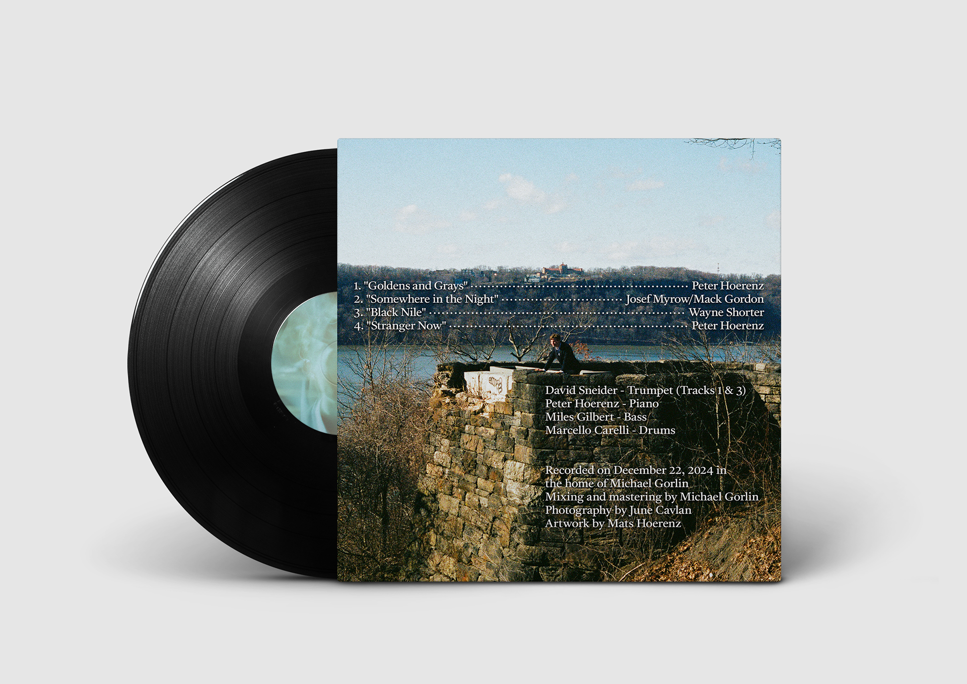 "Overture" - Back Cover Vinyl Mockup