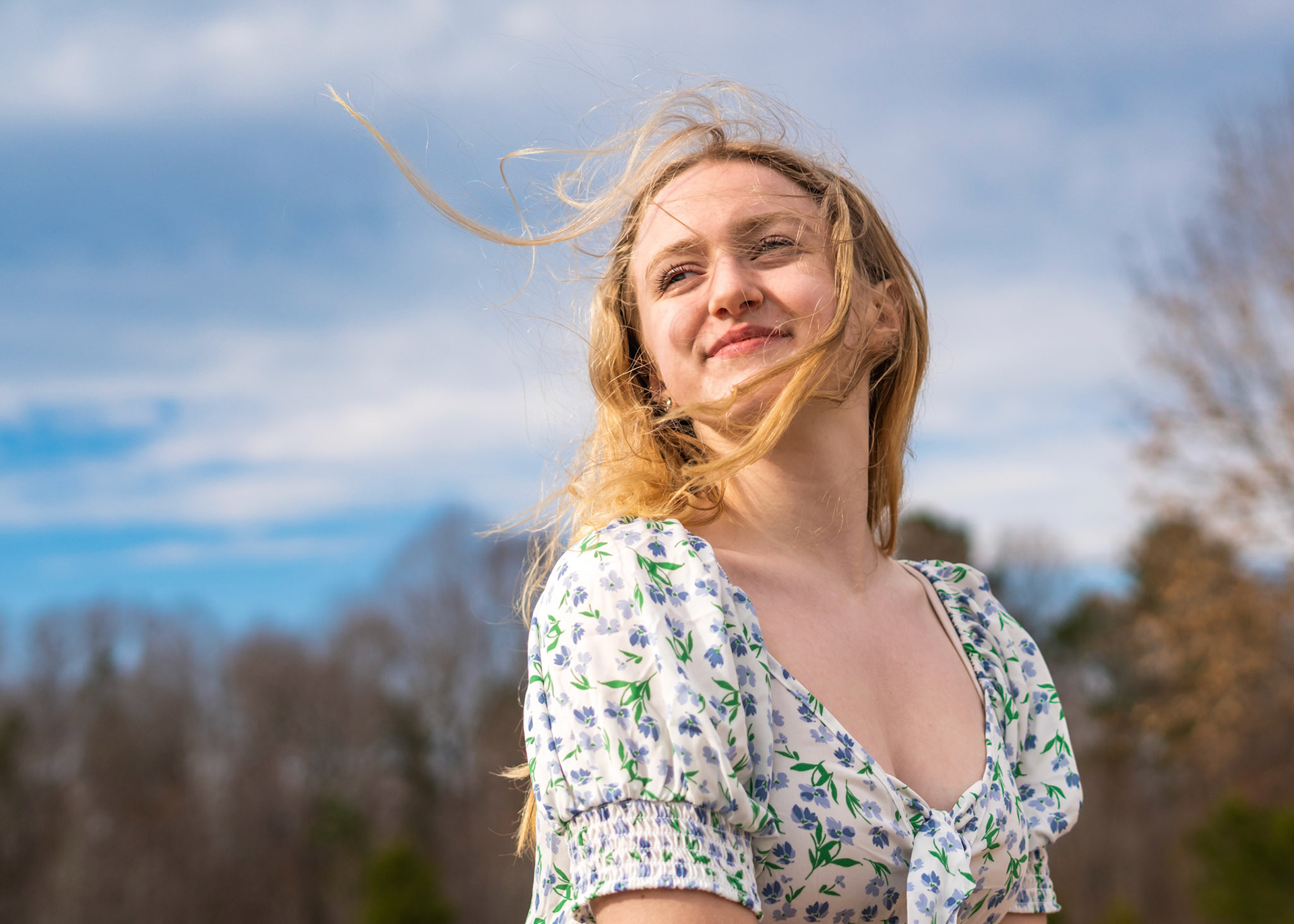Windy Day in Williamsburg, VA
