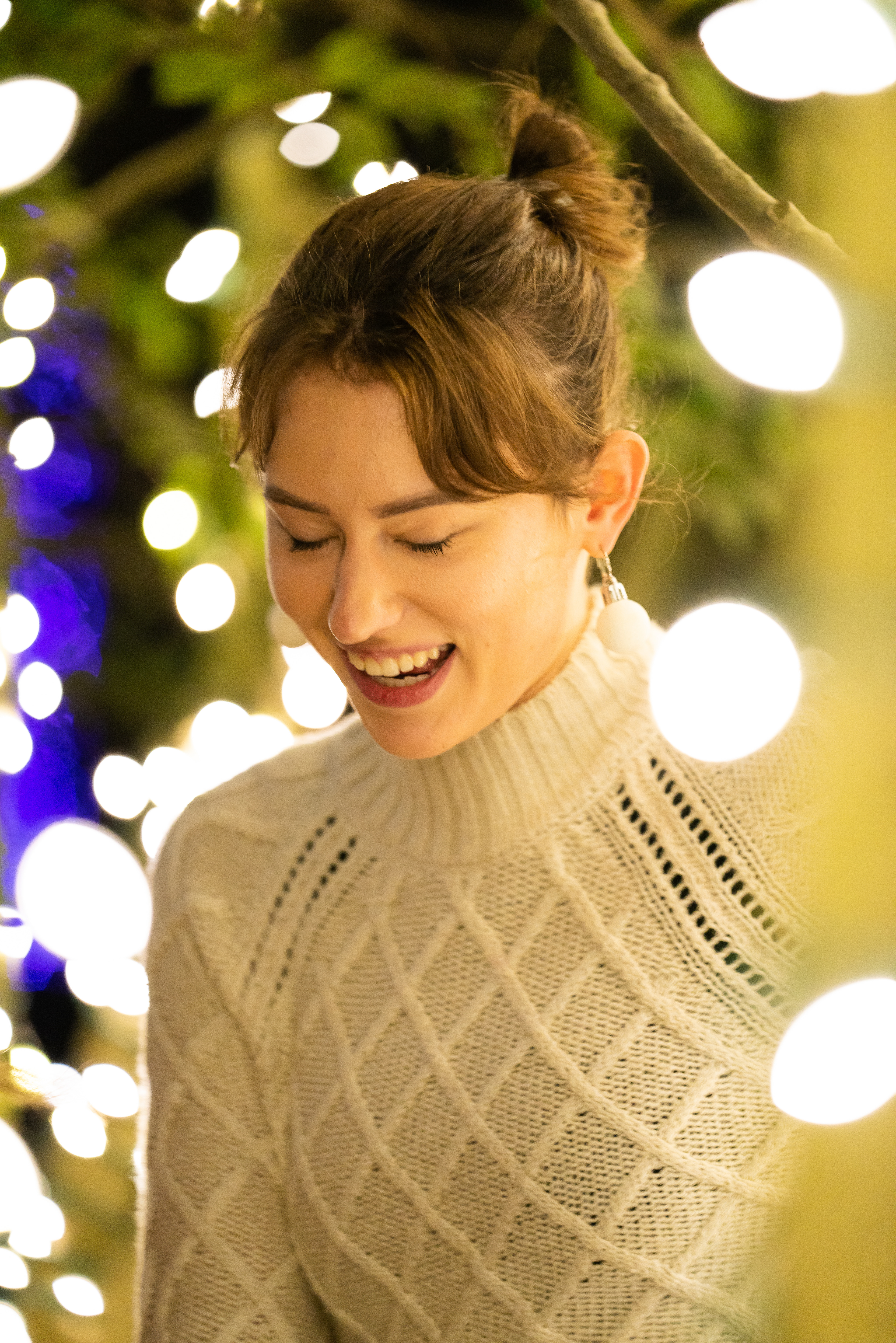 Sara Scalzone - Returning NYFW model - Zoolights shoot
