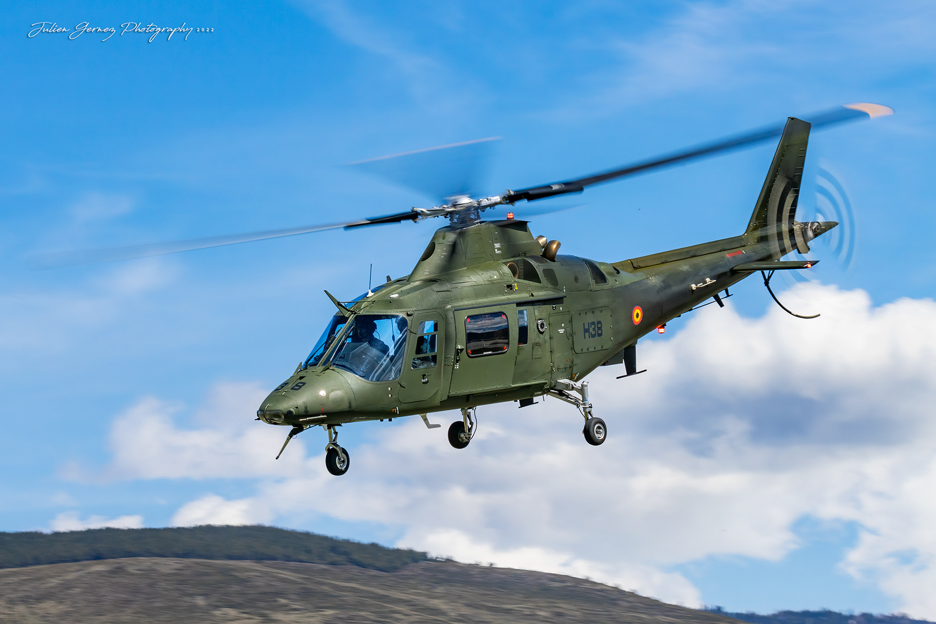 Agusta A-109HA - Belgian Air Force - 1st Wing