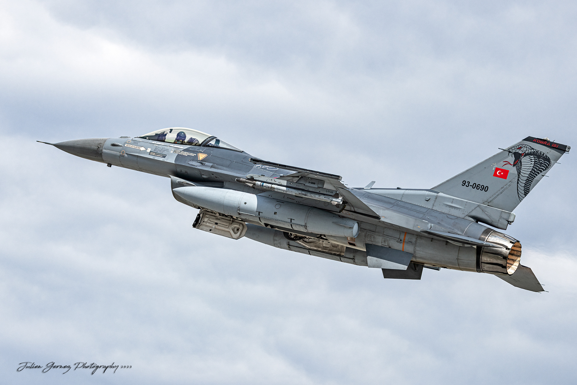 Lockheed Martin F-16C Fighting Falcon - Turkish Air Force - 191 Filo "Kobra"