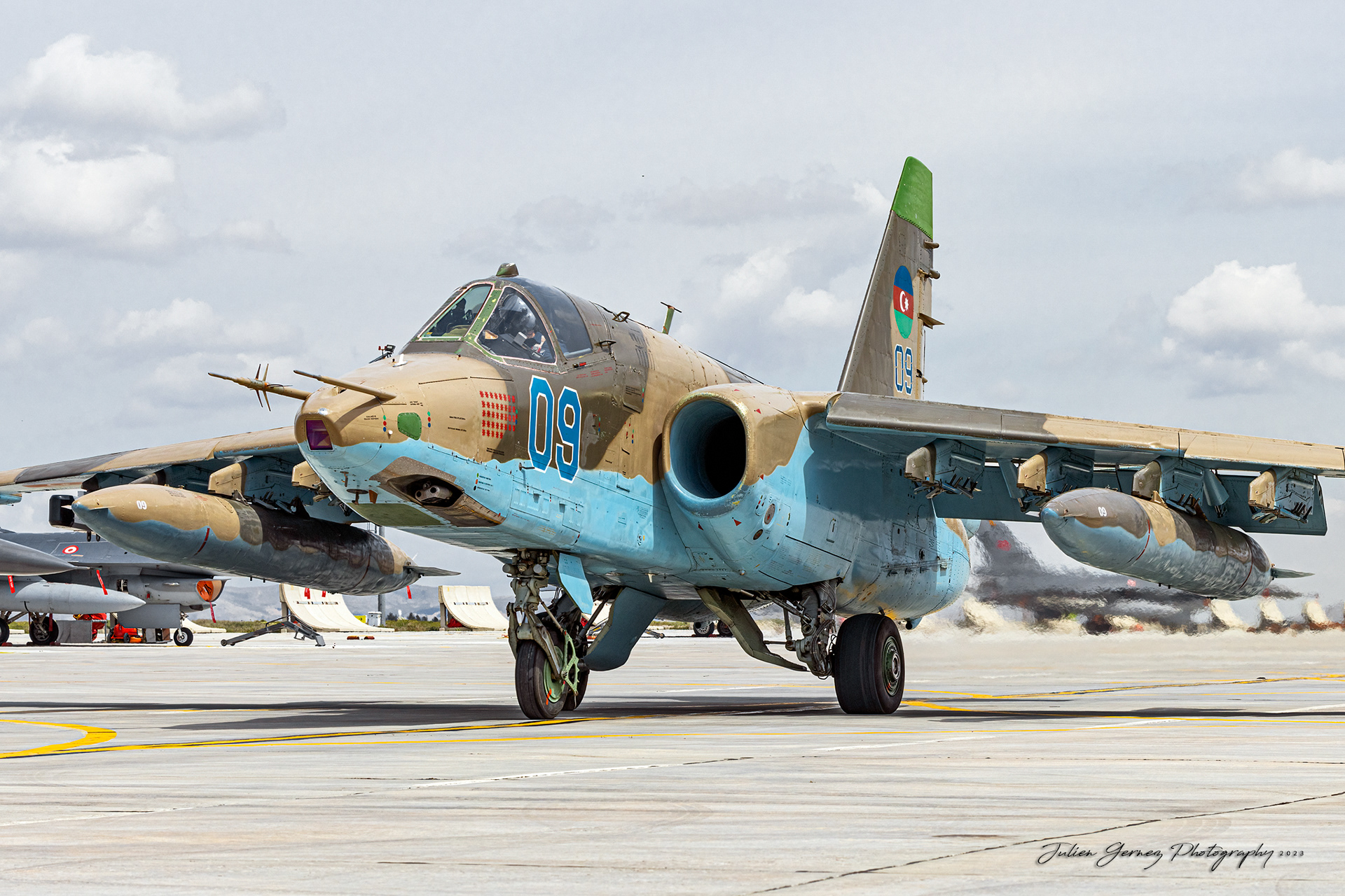Sukhoi Su-25 Frogfoot - Azerbaijan Air Force - SU-25 Eskadrilya