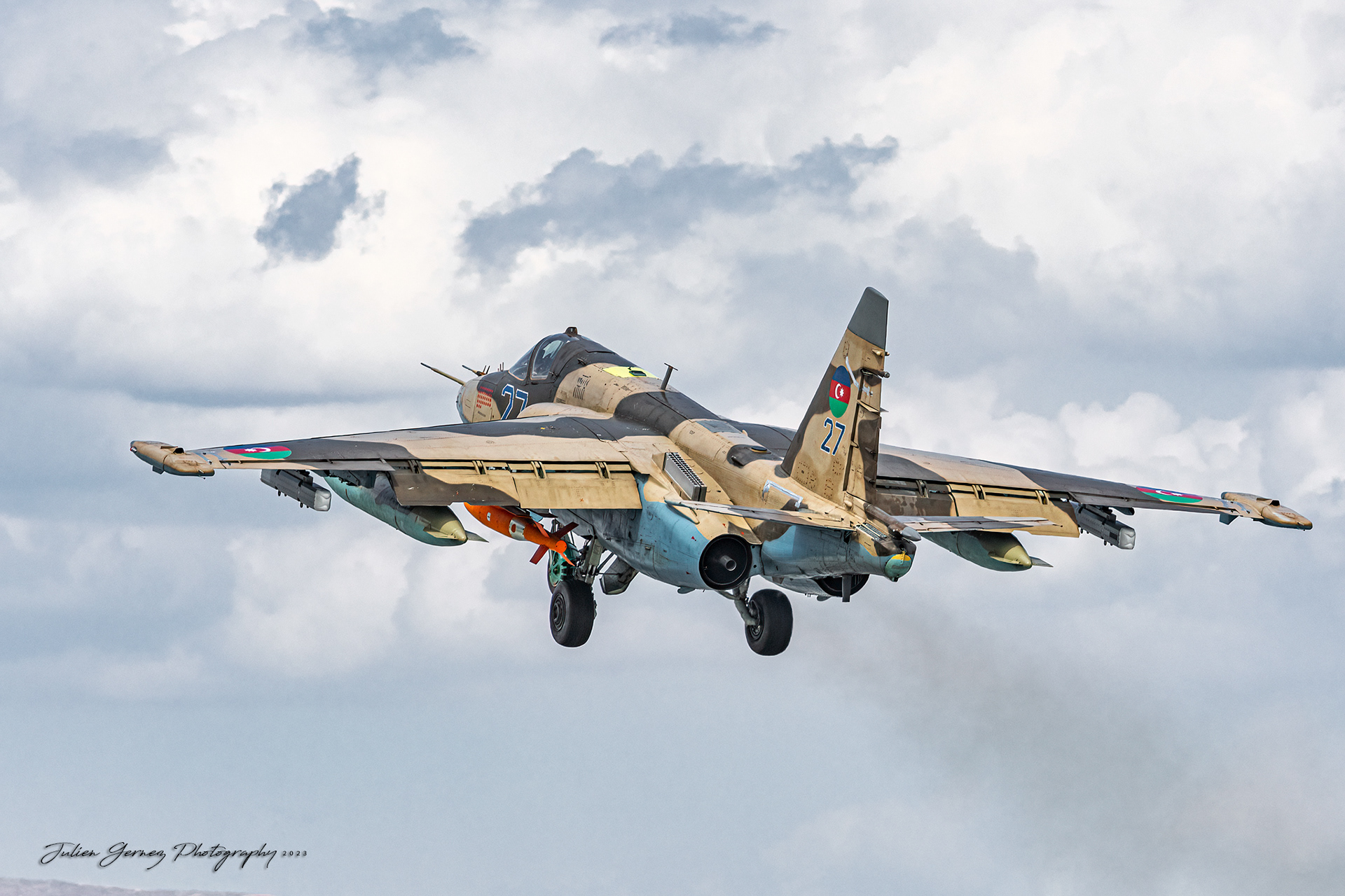 Sukhoi Su-25 Frogfoot - Azerbaijan Air Force - SU-25 Eskadrilya