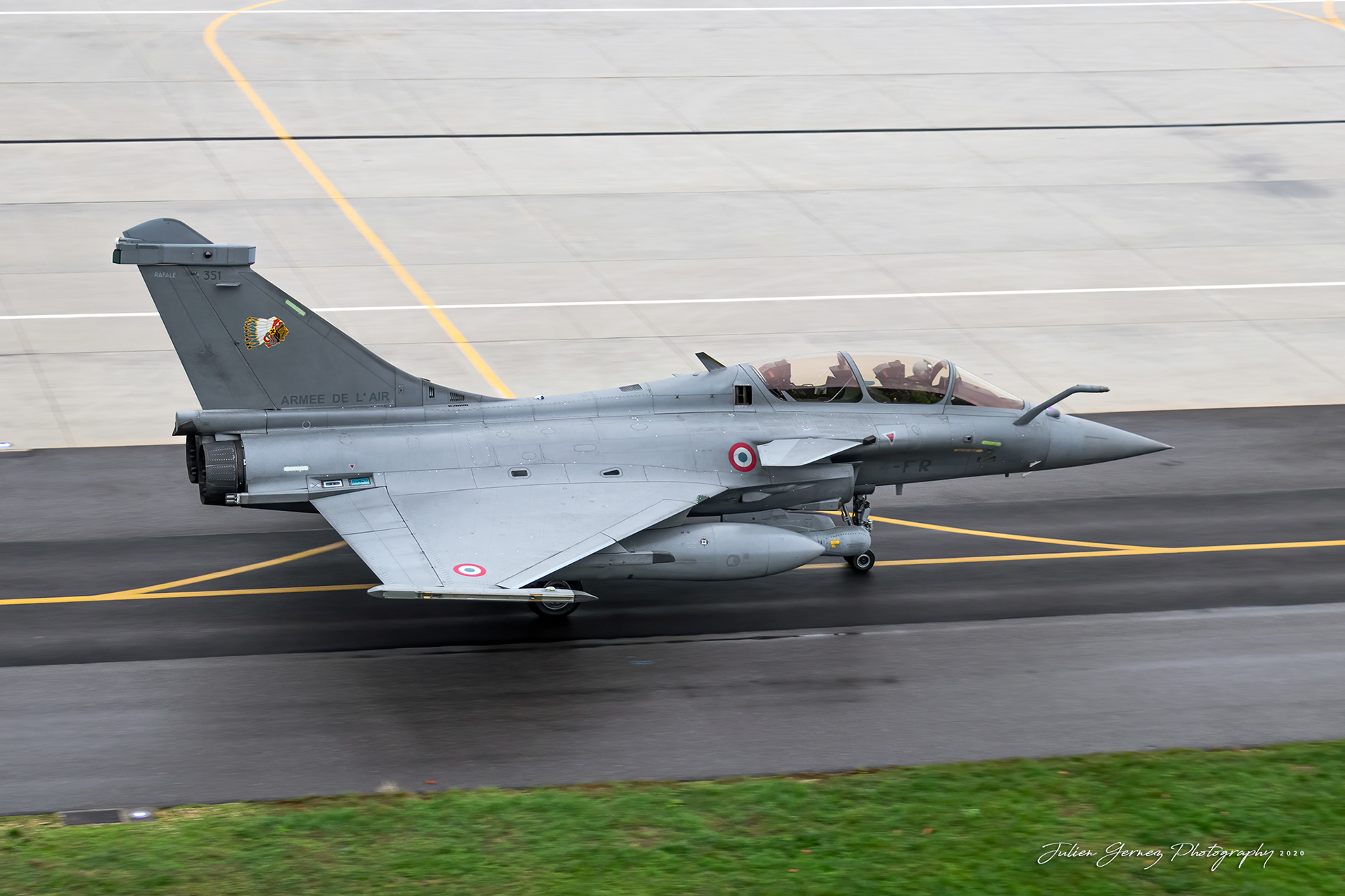 Dassault Rafale B - French Air Force - EC 2/4 "La Fayette"