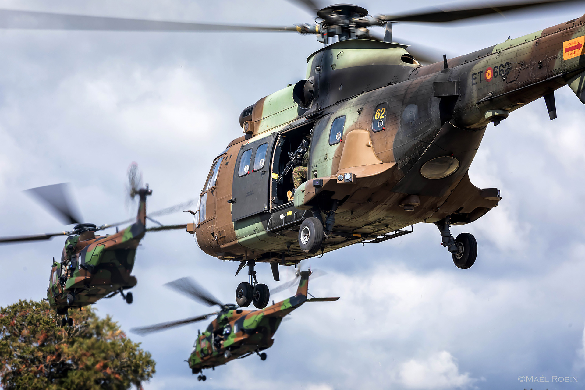 Aérospatiale AS-532UL Cougar - Spanish Army - BHELMA IV