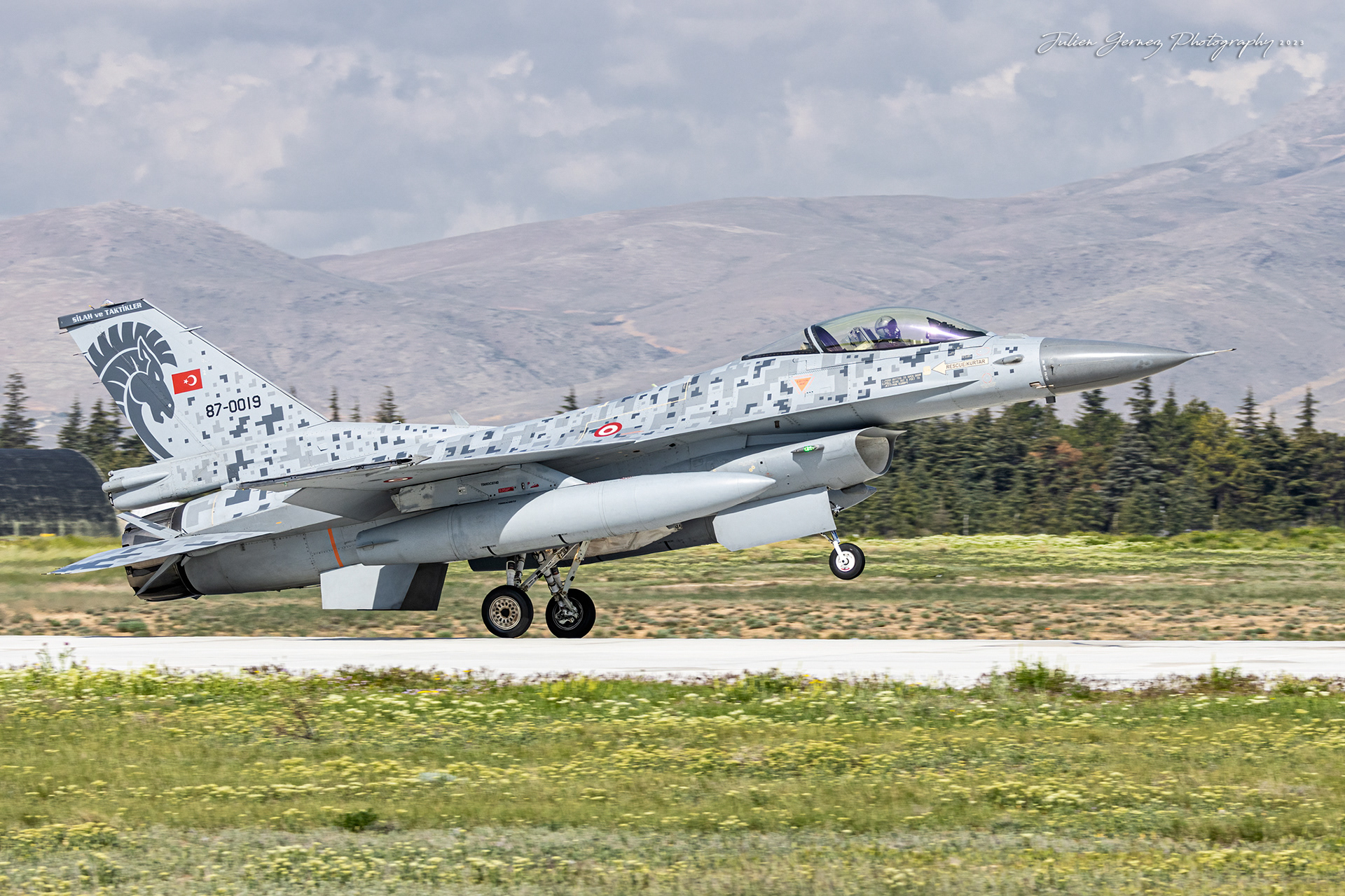 Lockheed Martin F-16C Fighting Falcon - Turkish Air Force - 132 Filo "Hançer"