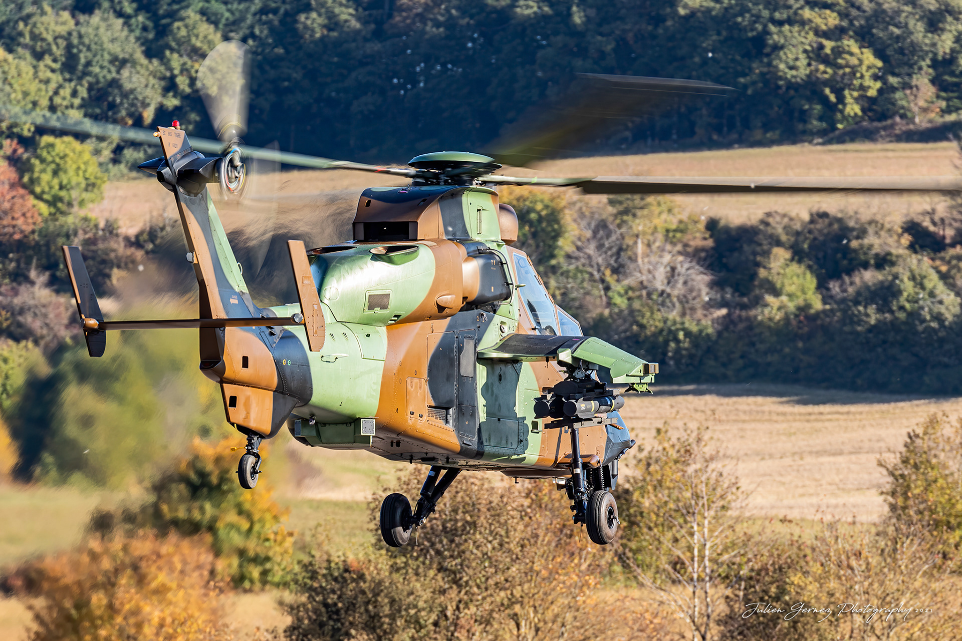 Eurocopter EC-665 Tigre HAD - French Army - 1er RHC