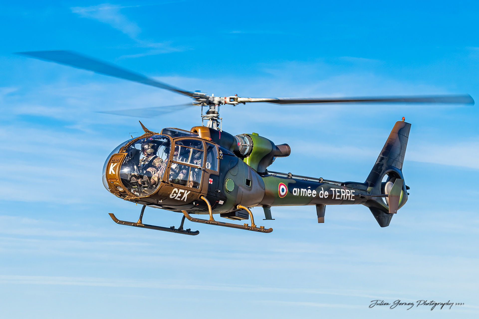 Sud Aviation AS-342M Gazelle - French Army - 1er RHC