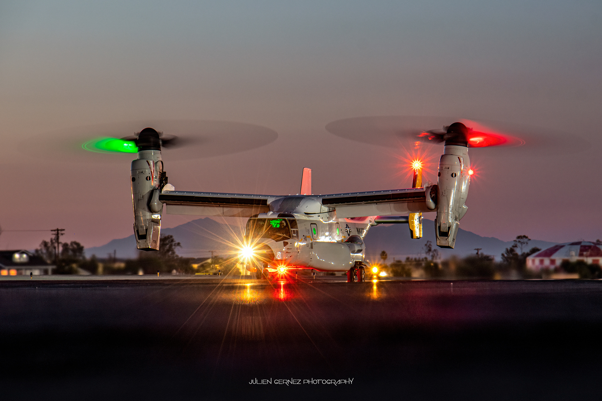 Bell Boeing CMV-22B Osprey - US Navy - VRM-30 "Titans"
