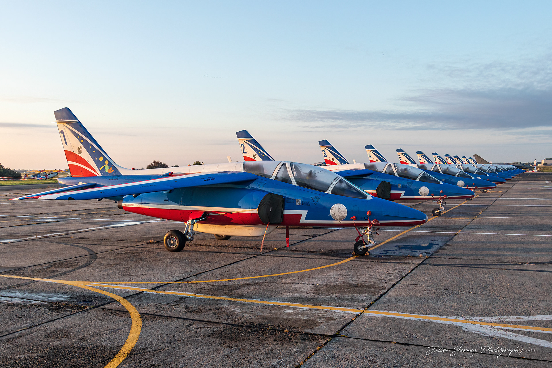 Dassault Dornier Alpha Jet E - French Air Force - Patrouille de France