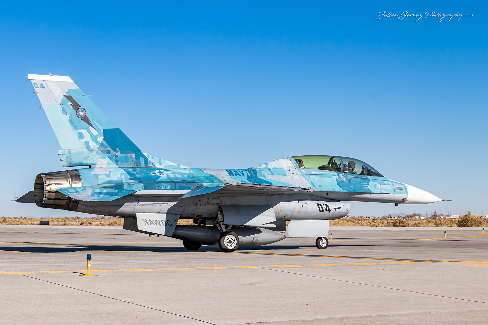 General Dynamics F-16B Fighting Falcon - US Navy - NAWDC