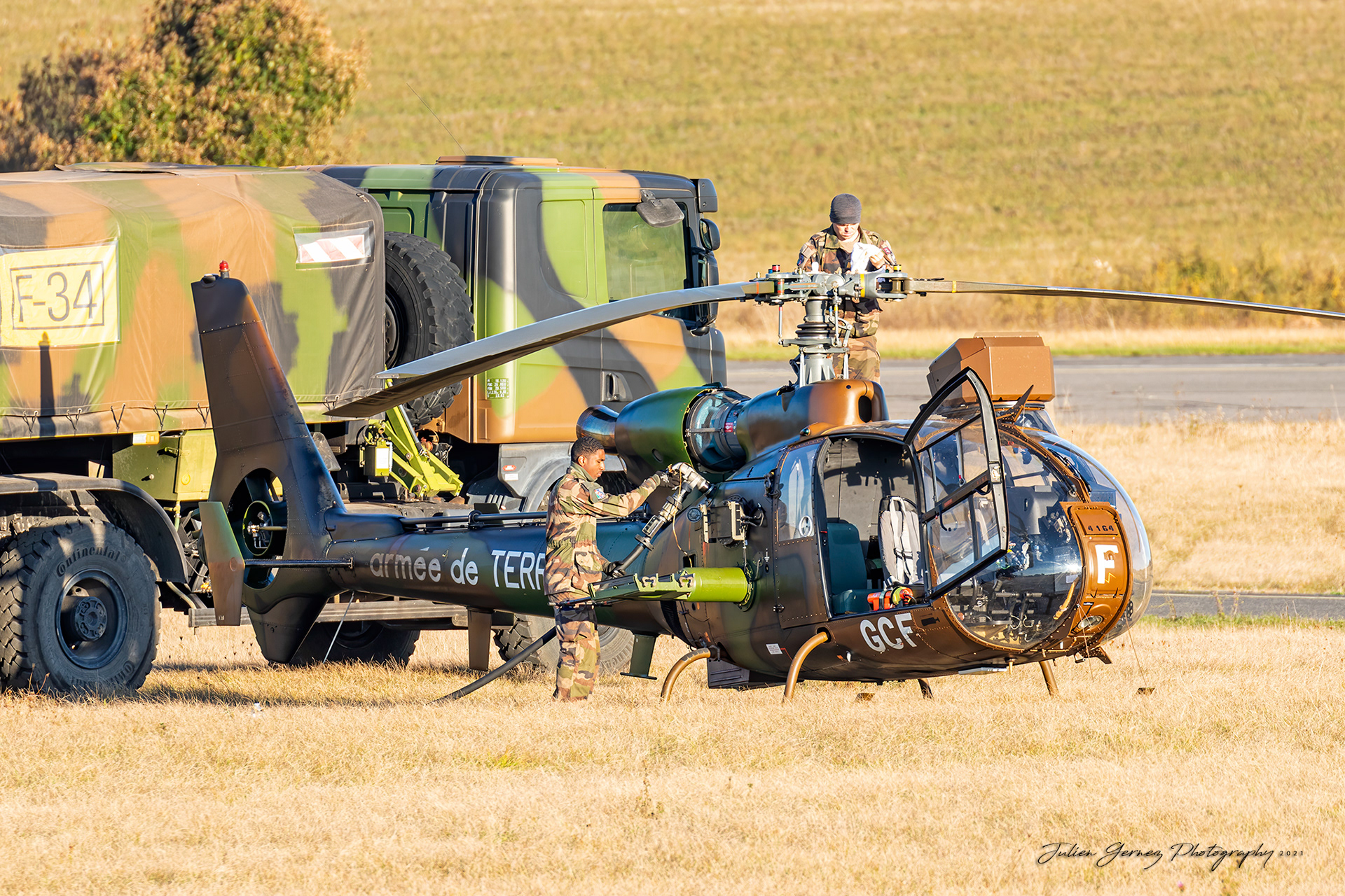 Sud Aviation AS-342M Gazelle - French Army - 1er RHC