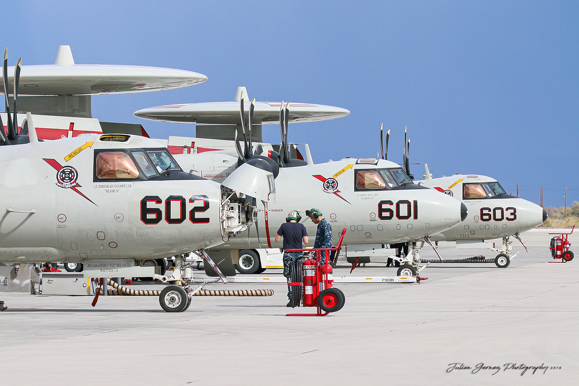 Grumman E-2C Hawkeye - US Navy - VAW-124 "Bear Aces"